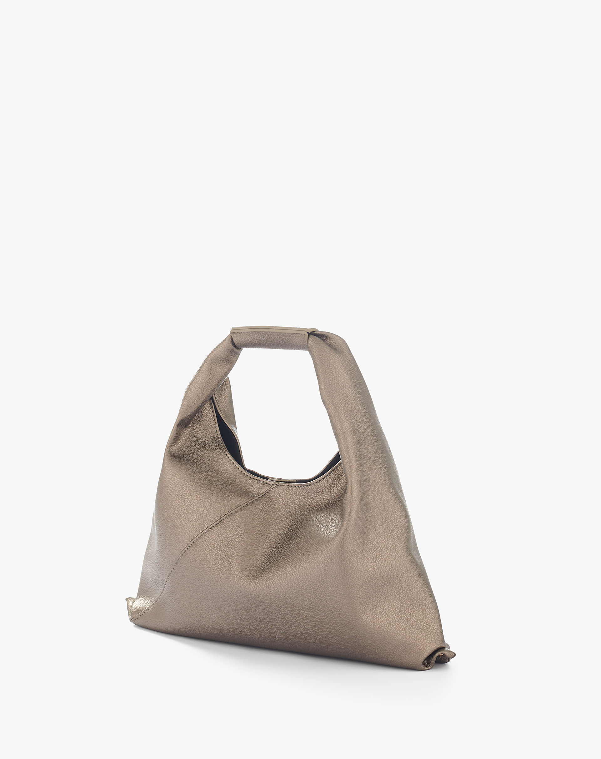 Sac Bag In Military Faux Leather With Printed Logo - MD869 - Manila Grace | Official Website