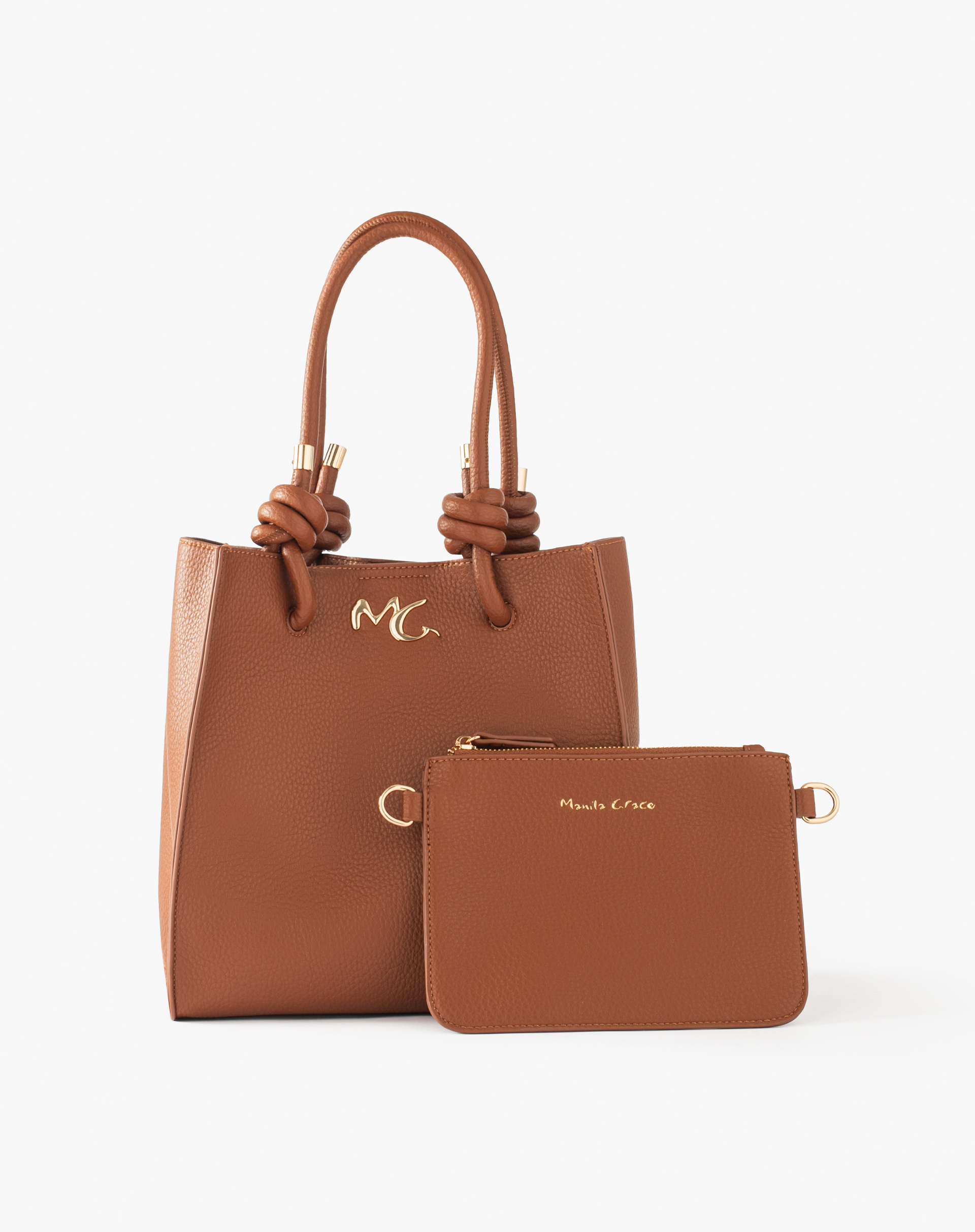 Felicia Faux Leather Knot - MA644 - Manila Grace | Official Website