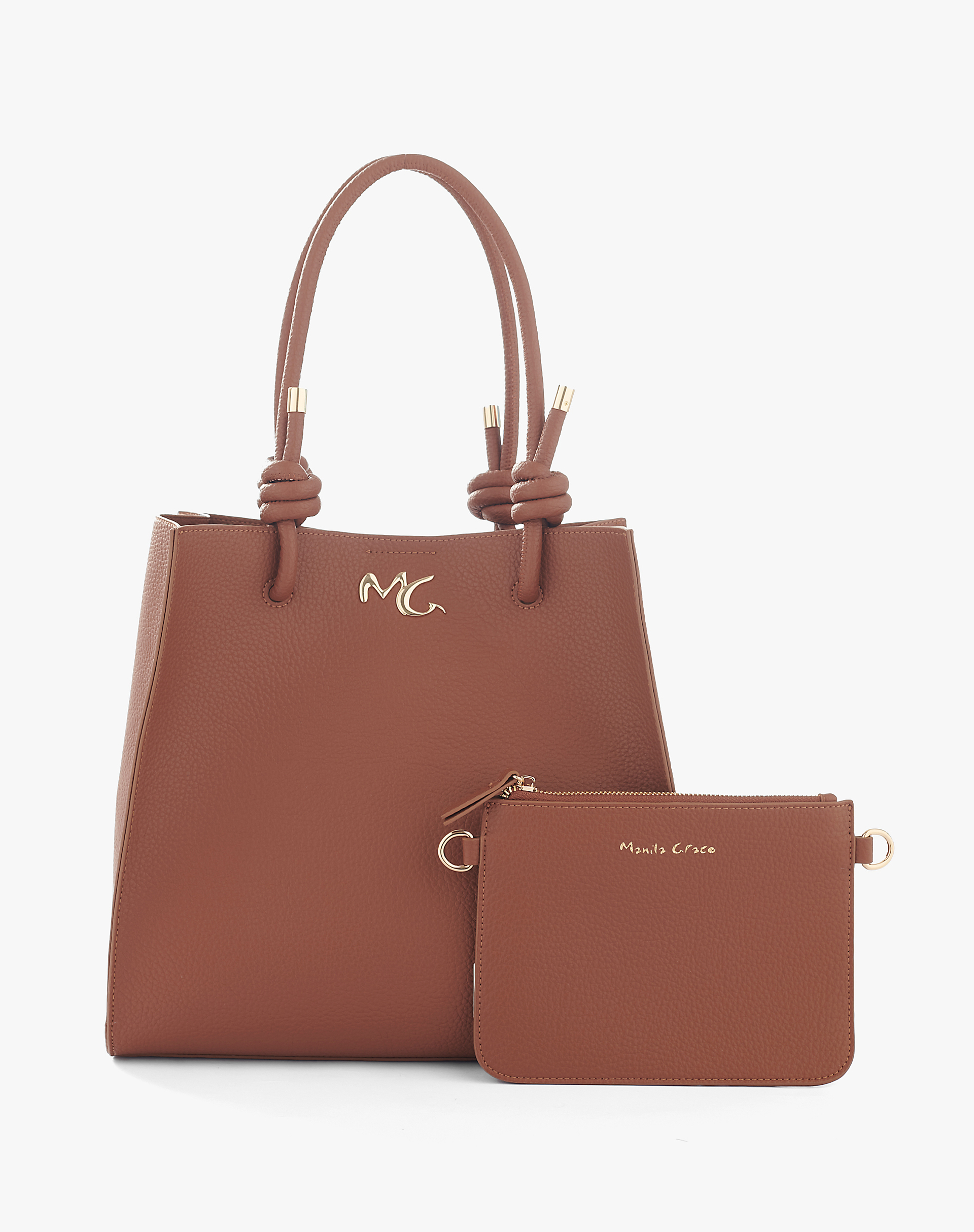 Felicia Faux Leather Knot - MA644 - Manila Grace | Official Website