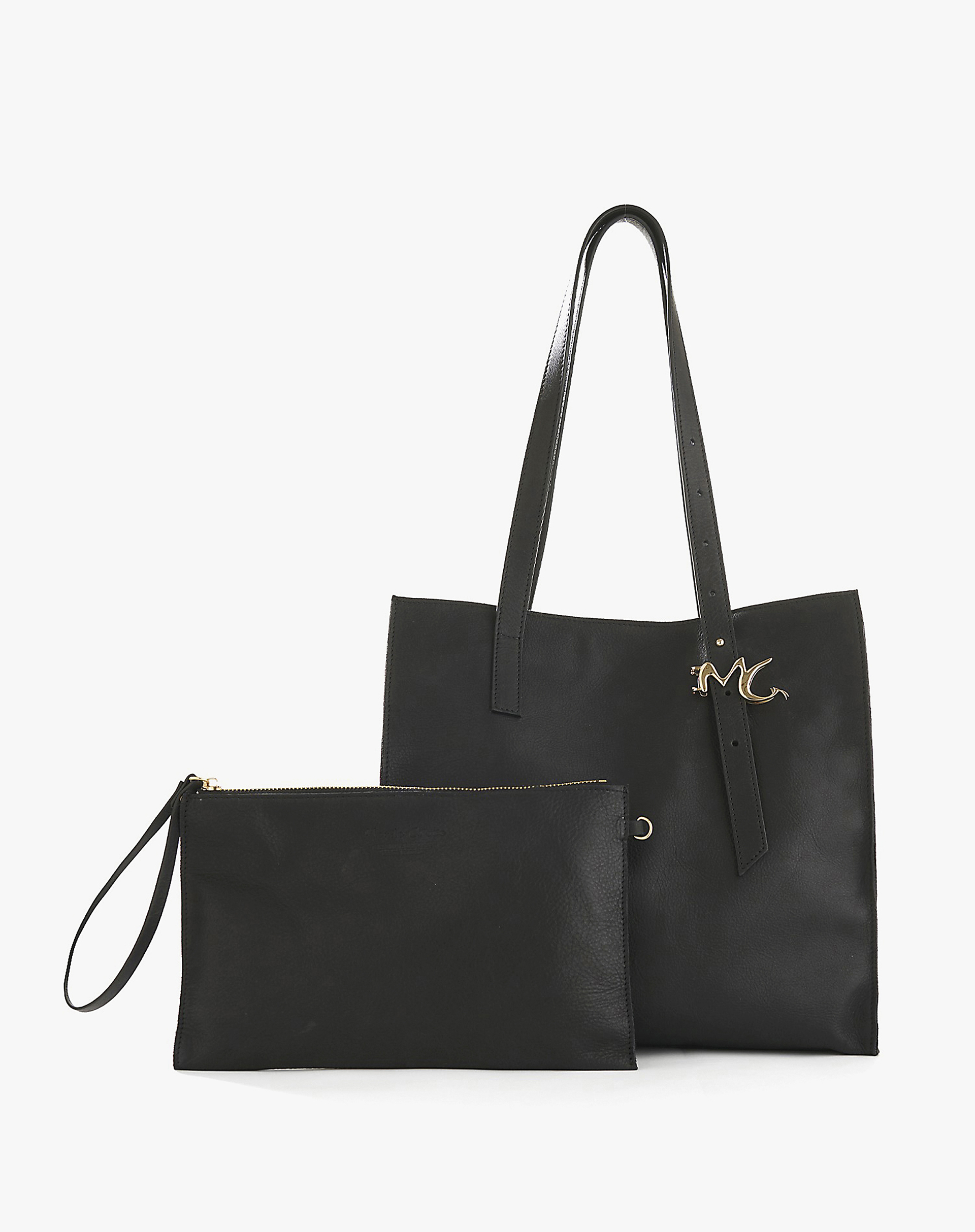 Felicia Special Edition – Genuine Leather Bag With Adjustable Details - BLACK - Manila Grace | Official Website