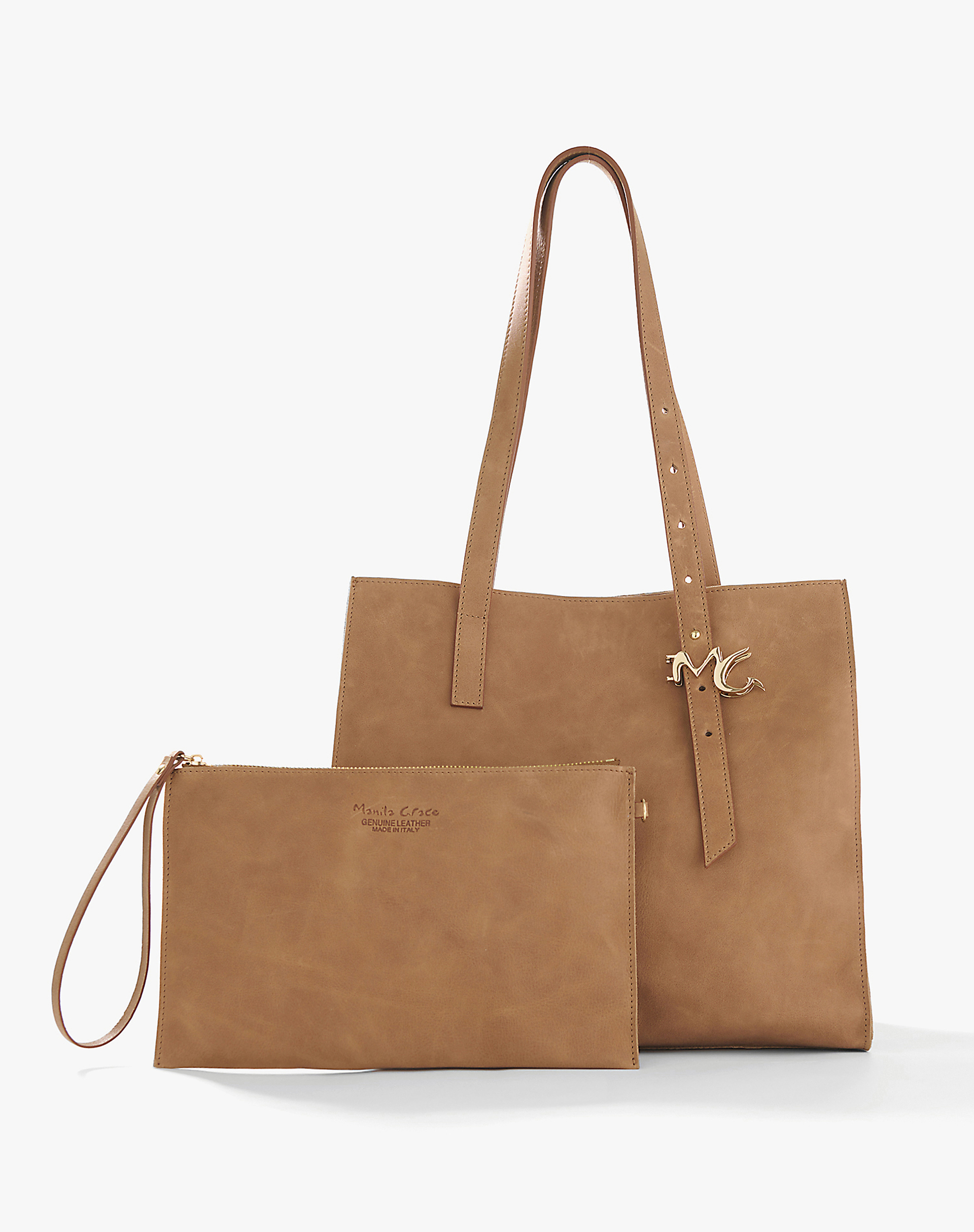 Felicia Special Edition – Borsa In Vera Pelle Con Dettagli Regolabili - MA055 - Manila Grace