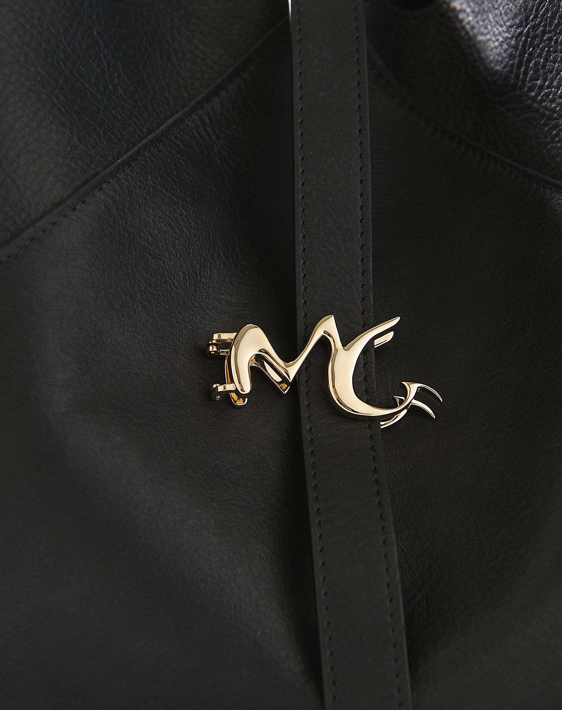 Sac Bag In Vera Pelle – Edizione Speciale Fw25 - NERO - Manila Grace