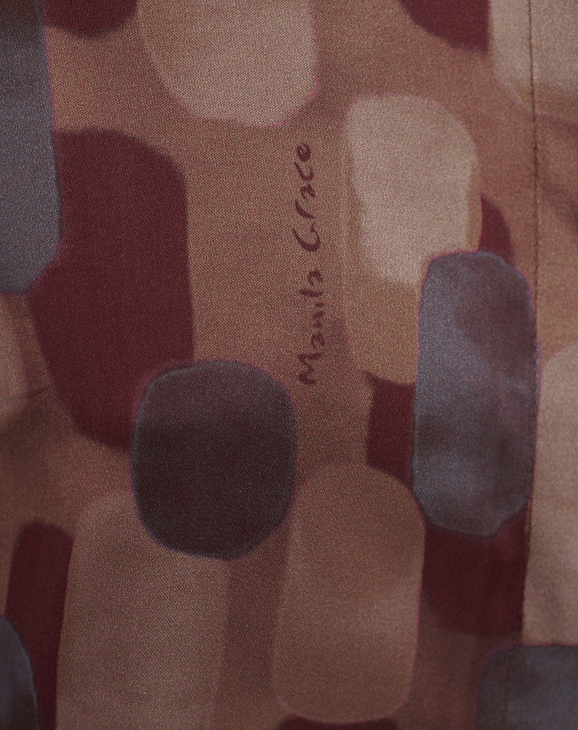 Printed Shirt With Collar And Geometric Pattern - MA645 - Manila Grace | Official Website