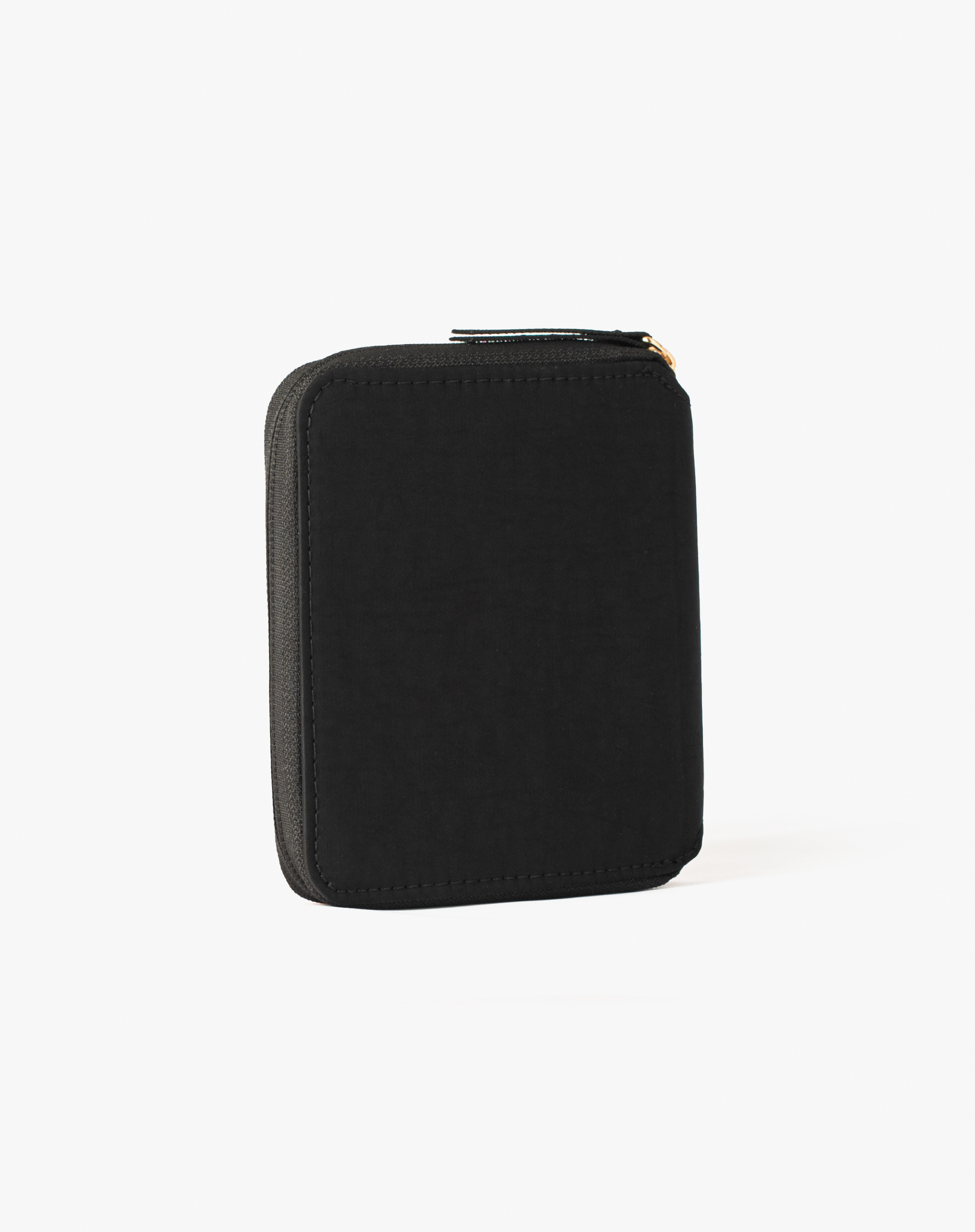 Square Wallet In Soft Touch Material - BLACK - Manila Grace | Official Website