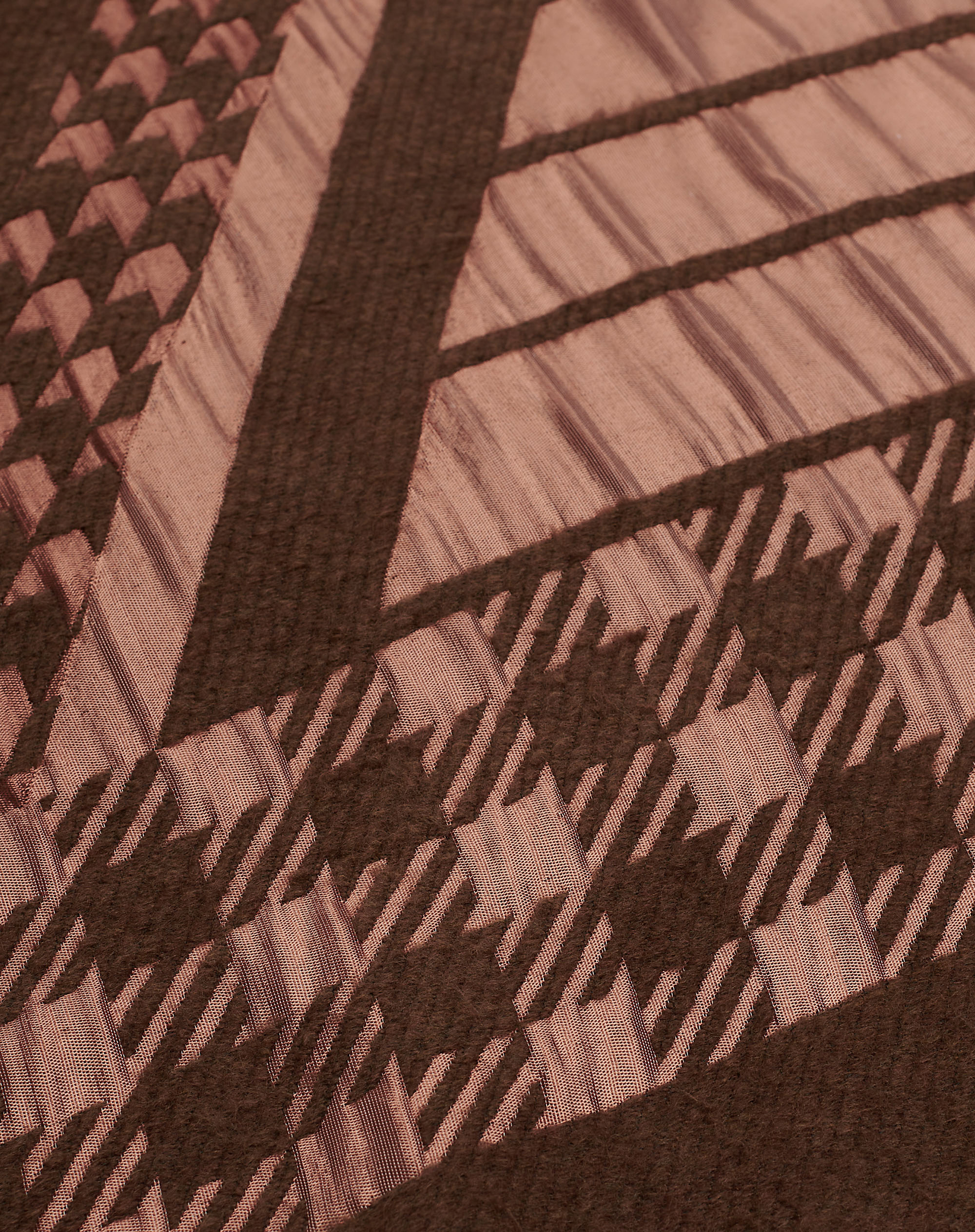 Geometric Scarf With All-Over Logo - MA645 - Manila Grace | Official Website