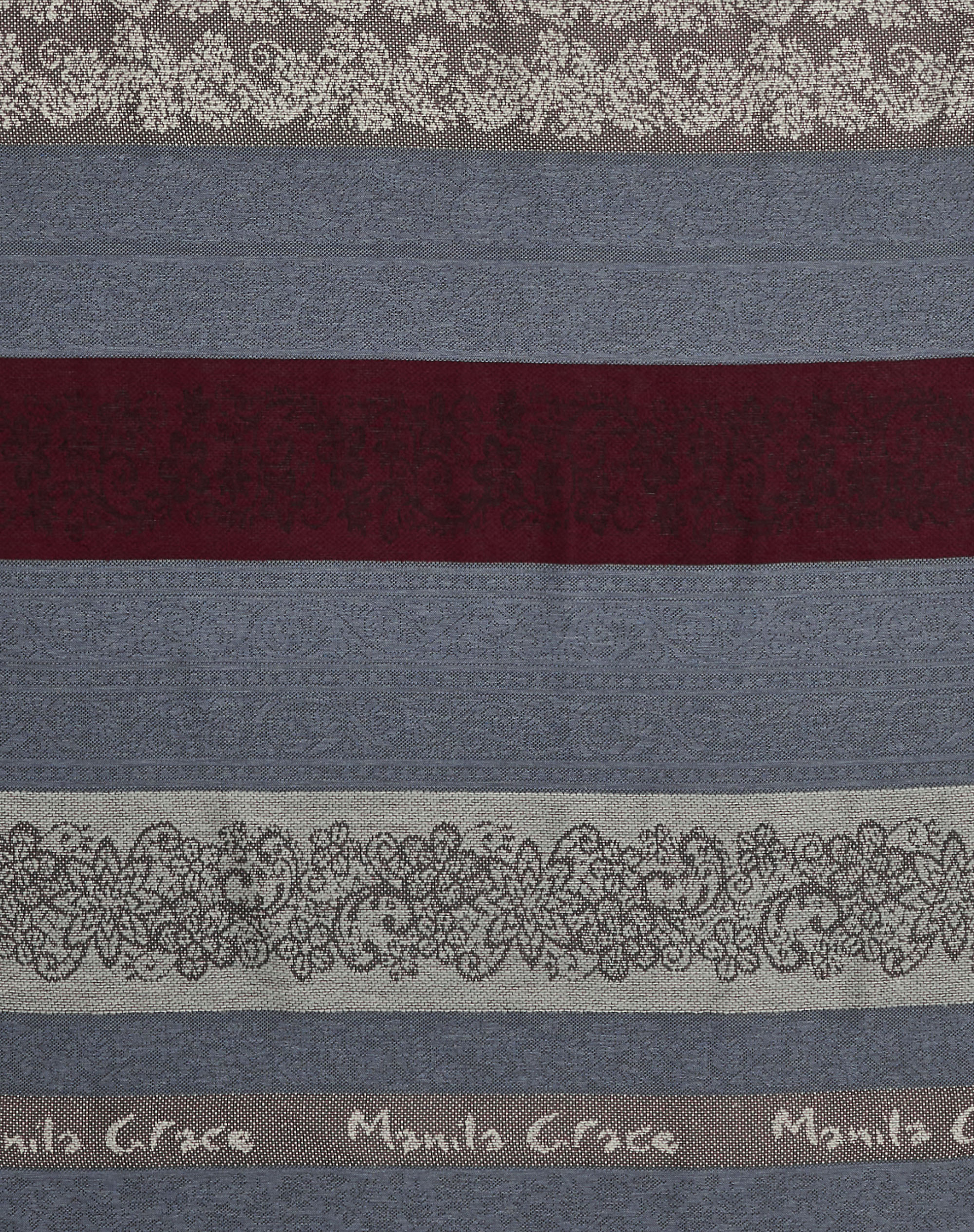Manila Grace Multicolor Jacquard Striped Scarf With Logo - MA643 - Manila Grace | Official Website