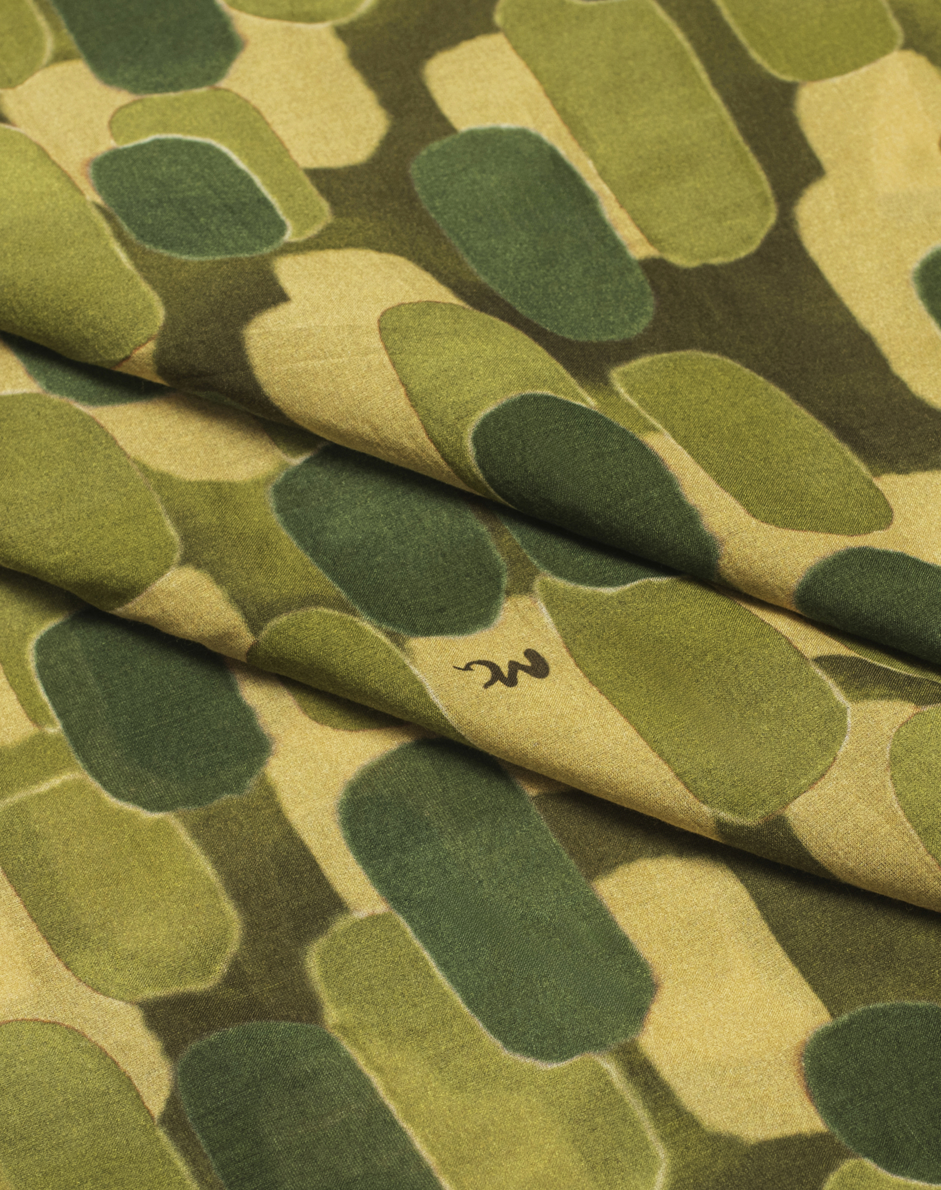 Manila Grace Signature Scarf In Cotton And Silk - MA339 - Manila Grace | Official Website