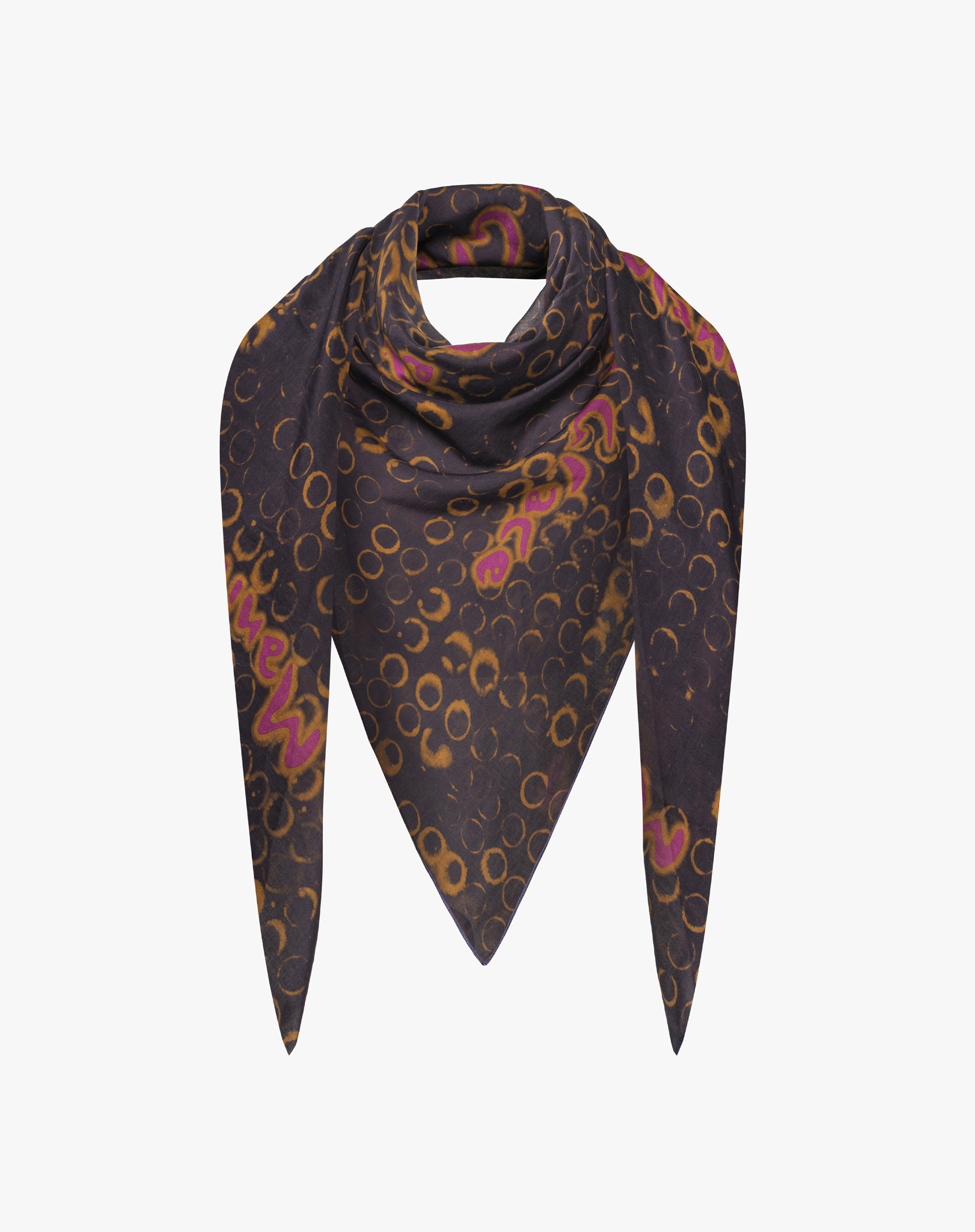 Foulard Signature Manila Grace In Cotone E Seta - SCARVES & FOULARDS - Manila Grace
