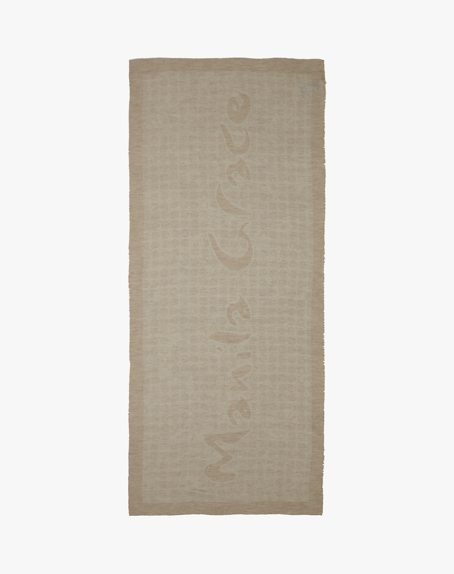 Manila Grace Scarf With Maxi Logo - MA649 - Manila Grace | Official Website