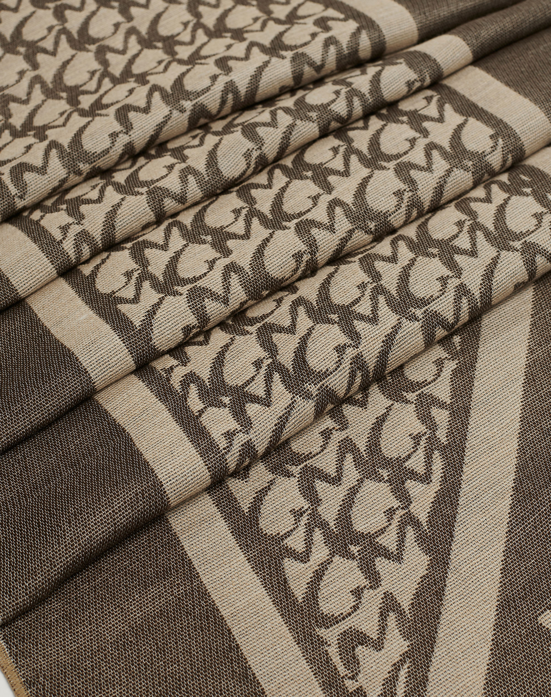 Mg Monofram Scarf - MG603 - Manila Grace | Official Website