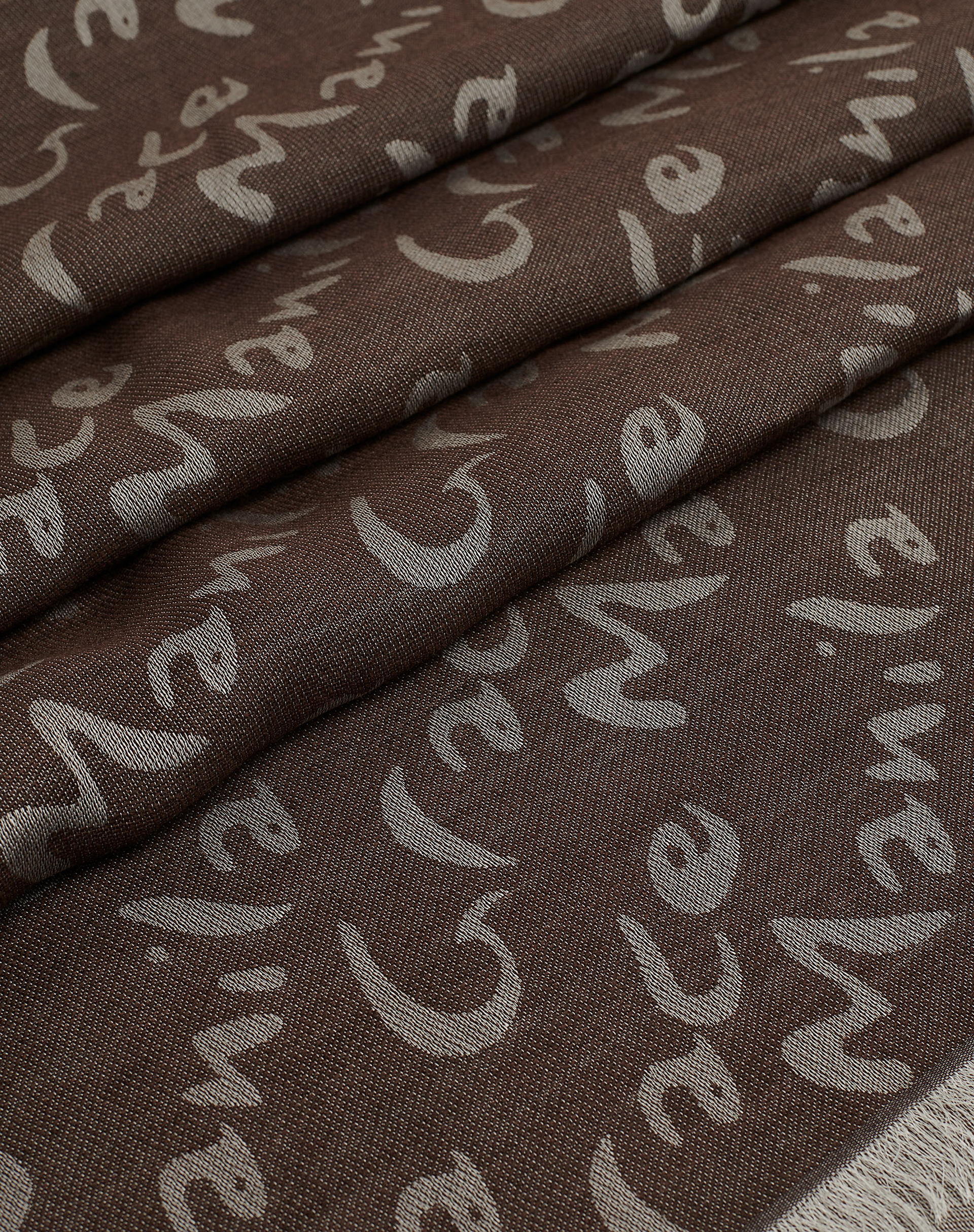 All-Over Logo Scarf - MG603 - Manila Grace | Official Website