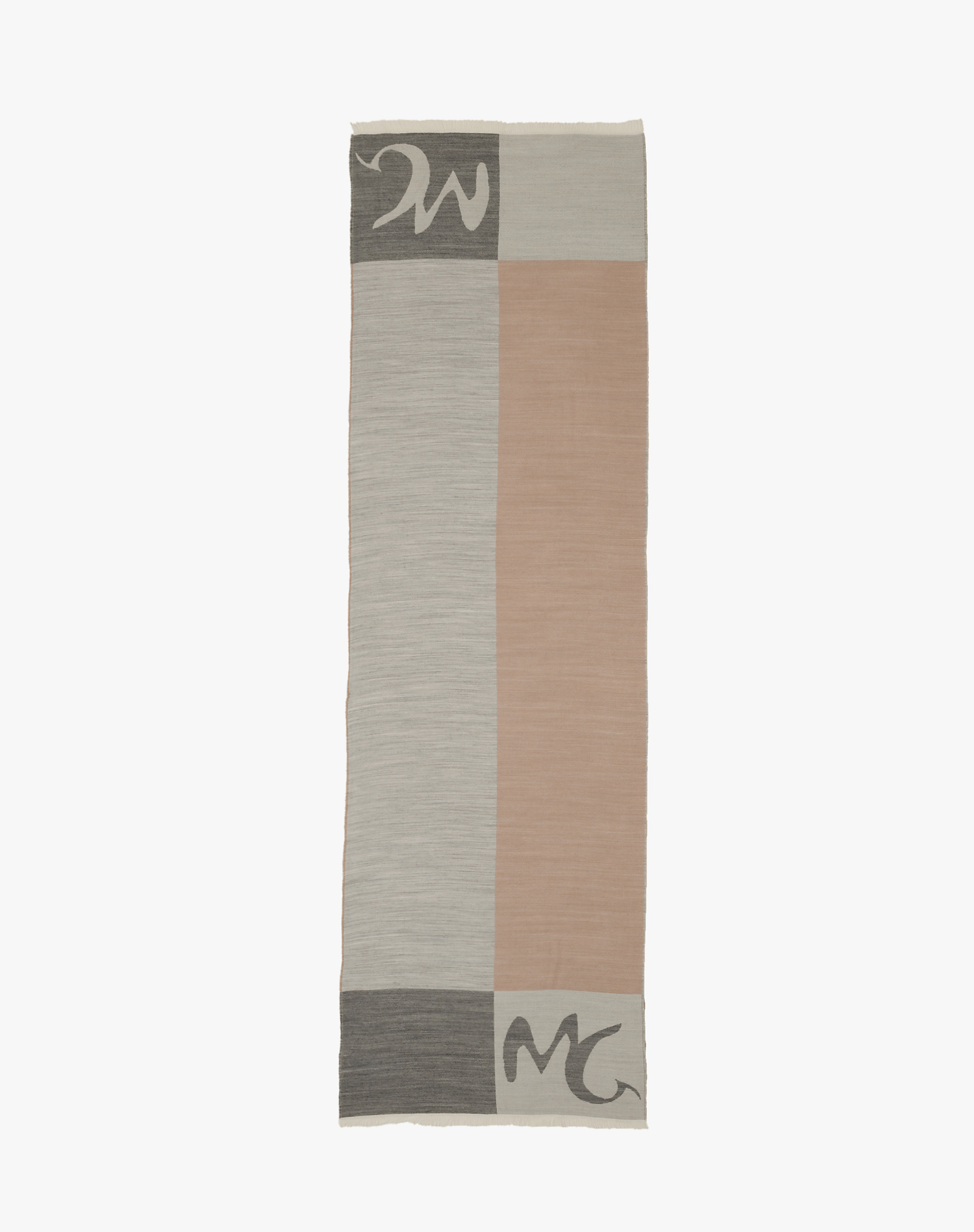 Mg Color Block Scarf | Manila Grace