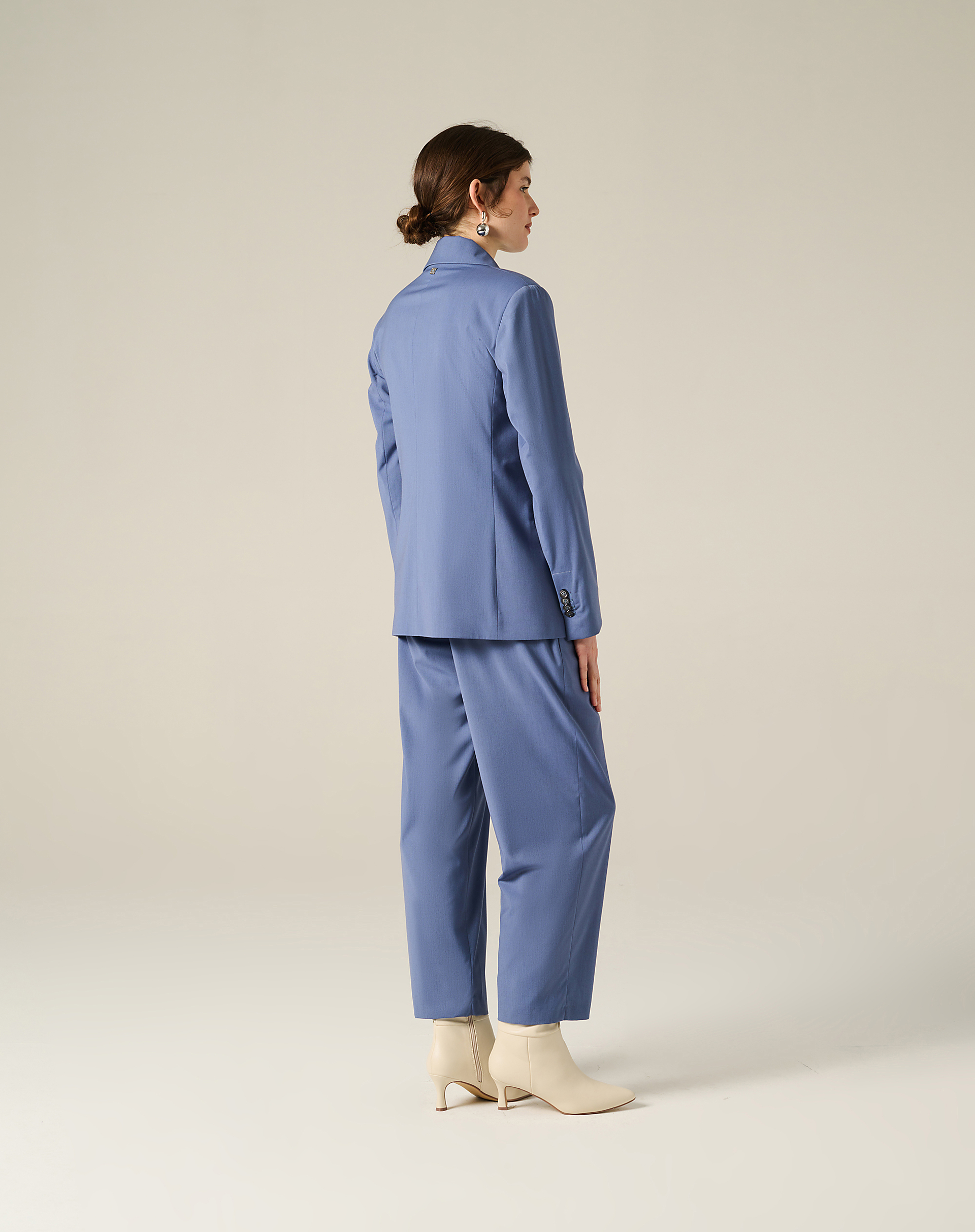 Blazer Doppiopetto In Misto Lana - MA643 - Manila Grace