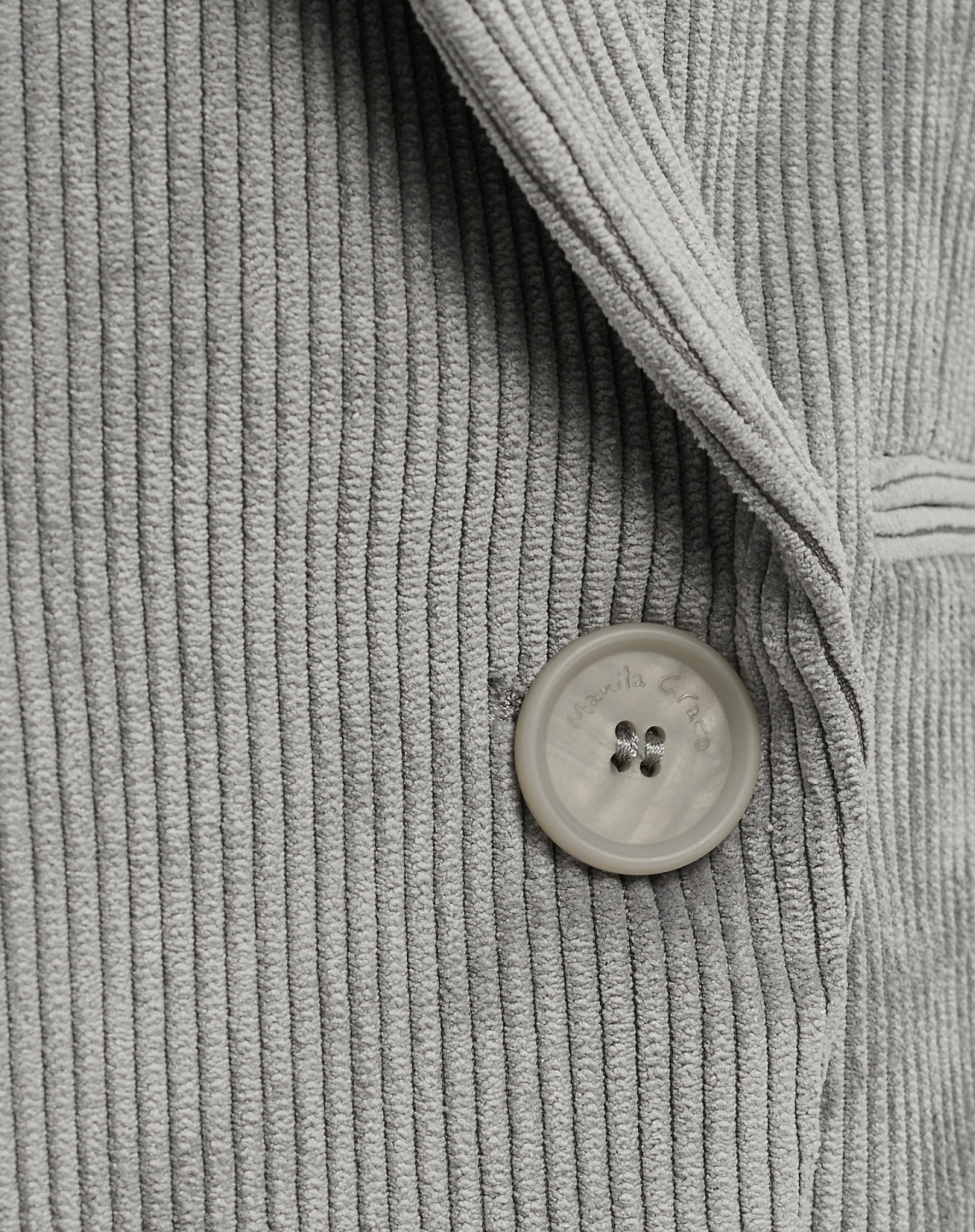 Single-Breasted Corduroy Blazer - MG826 - Manila Grace | Official Website