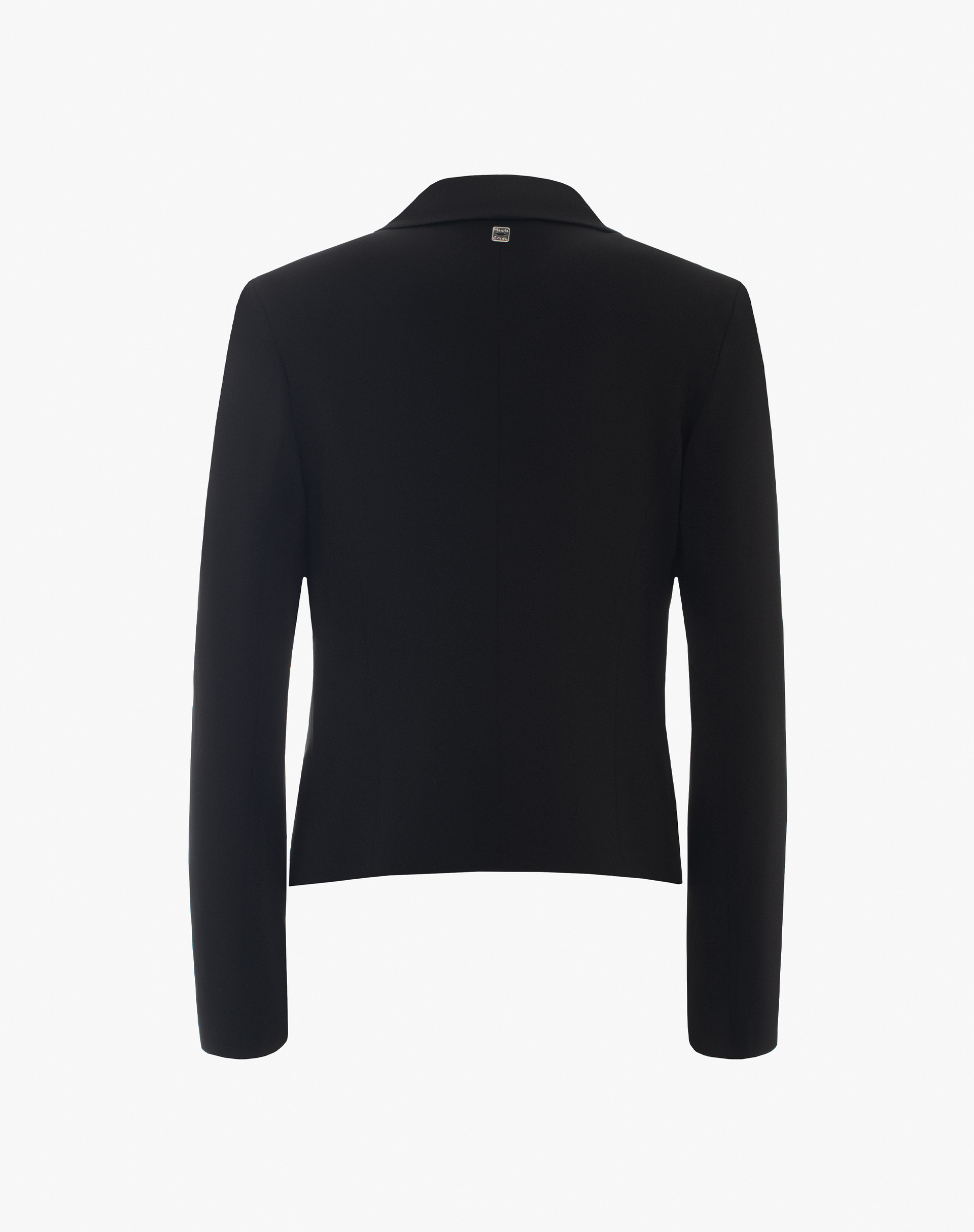 Blazer Corto Strutturato Con Chiusura Monobottone - NERO - Manila Grace