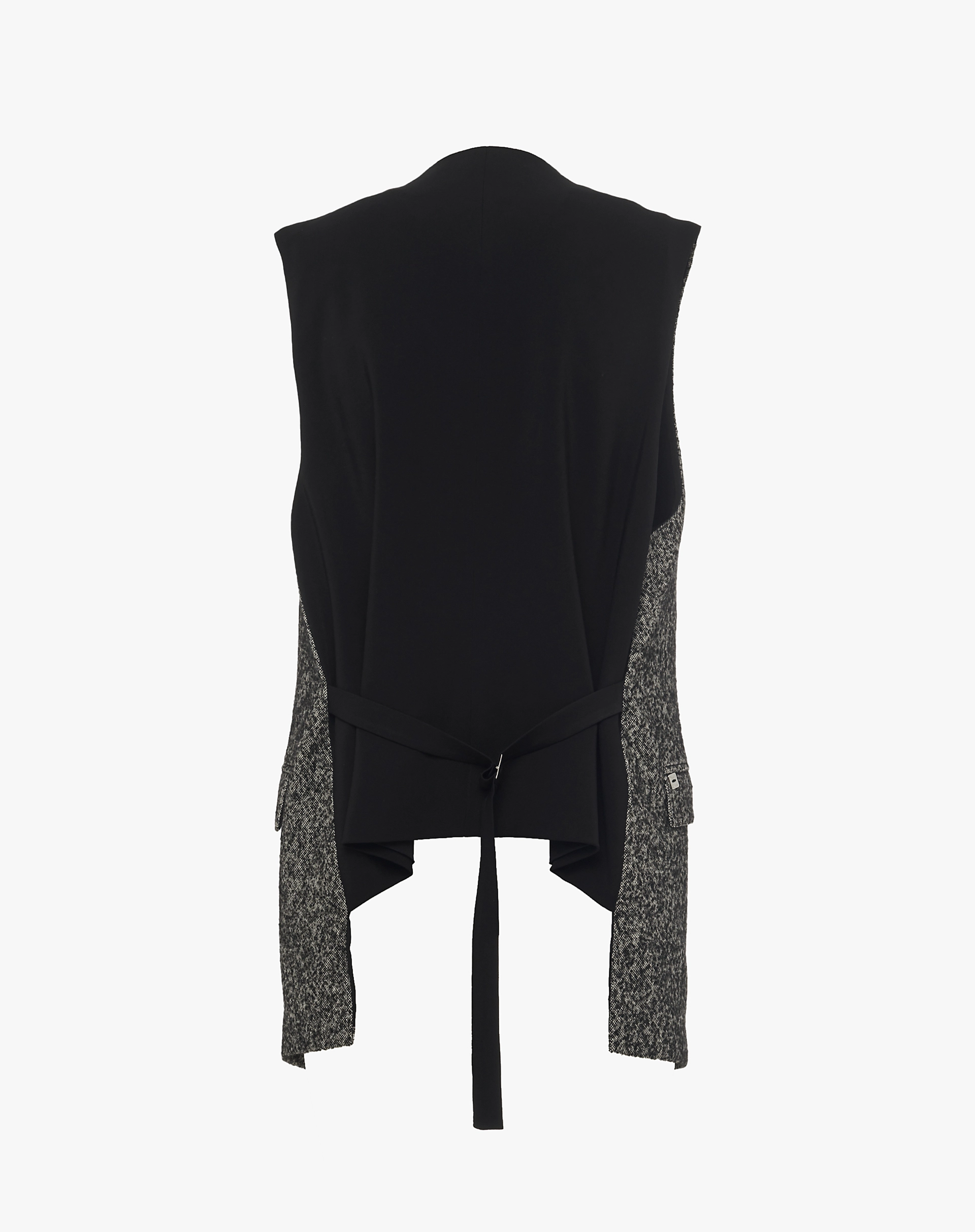 Two-Tone Suit Vest - VESTS - Manila Grace | Official Website