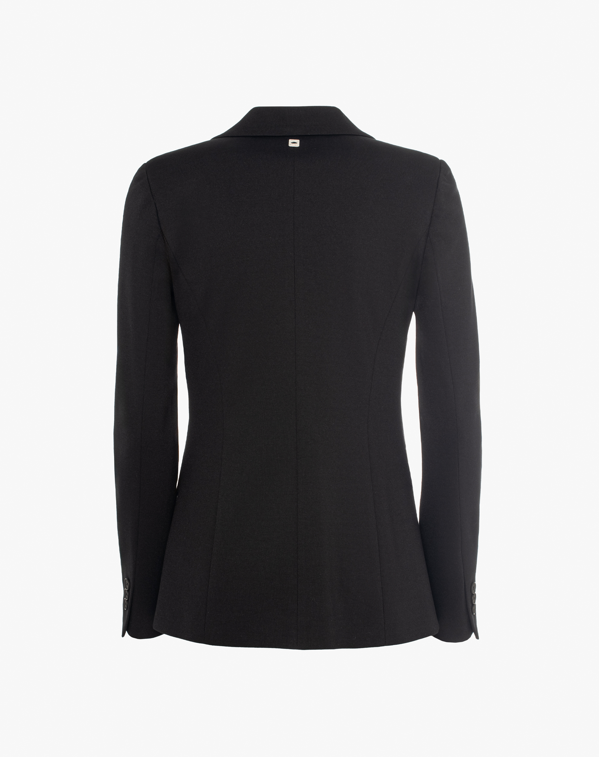 Single-Breasted Tailored Blazer - BLACK - Manila Grace | Official Website