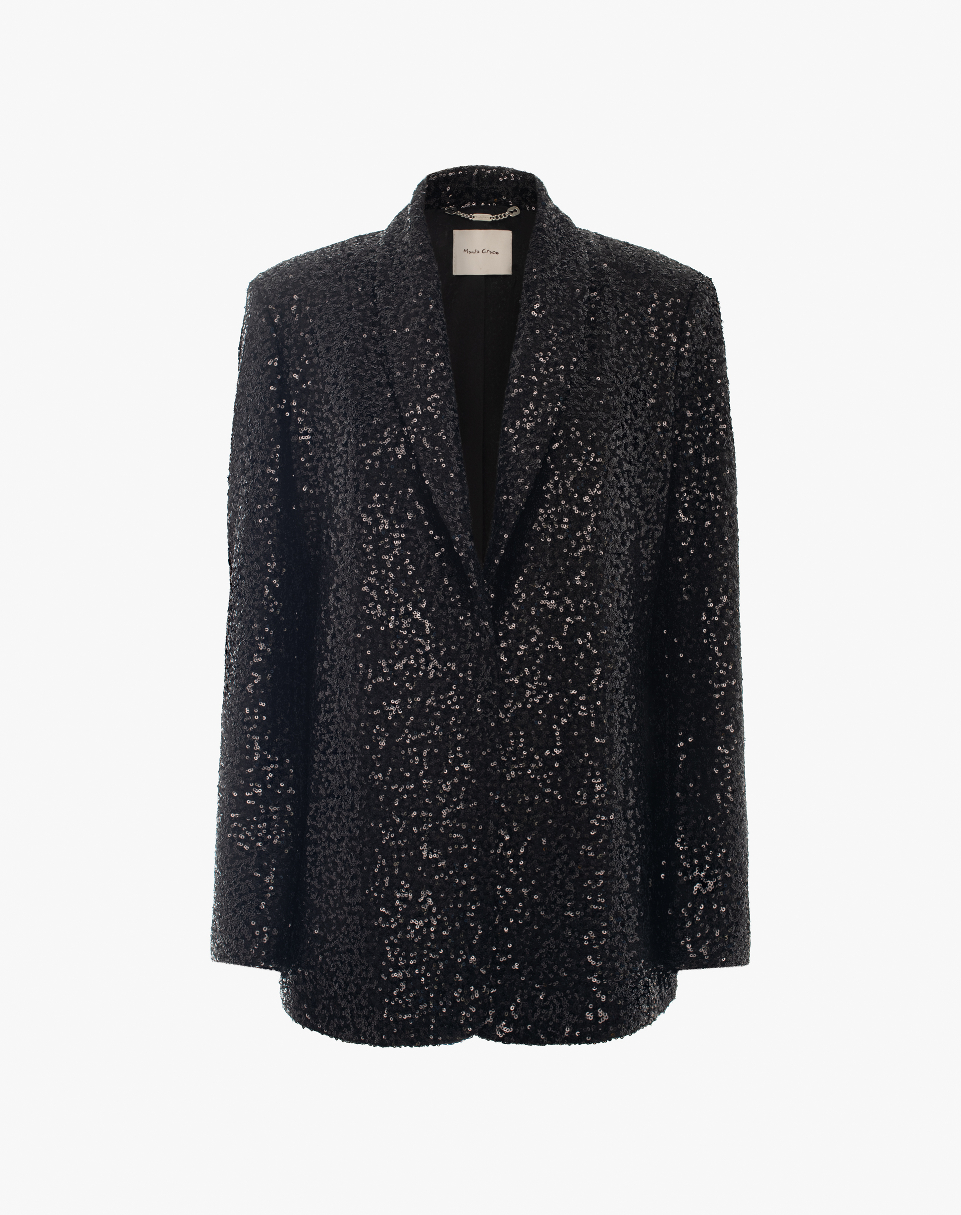 Blazer In Paillettes - NERO - Manila Grace
