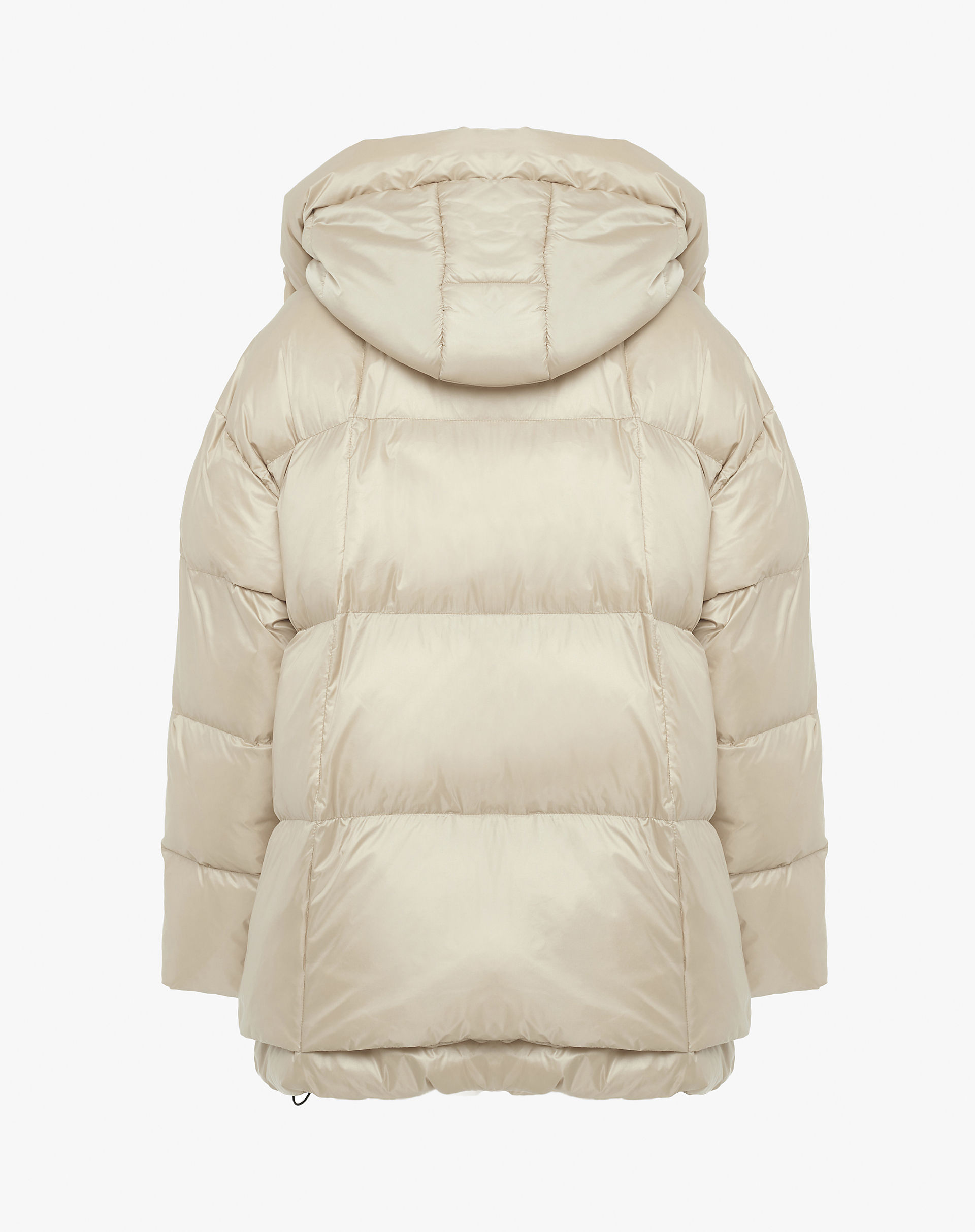 Sand Over Down Jacket With High Neck - MA649 - Manila Grace | Official Website