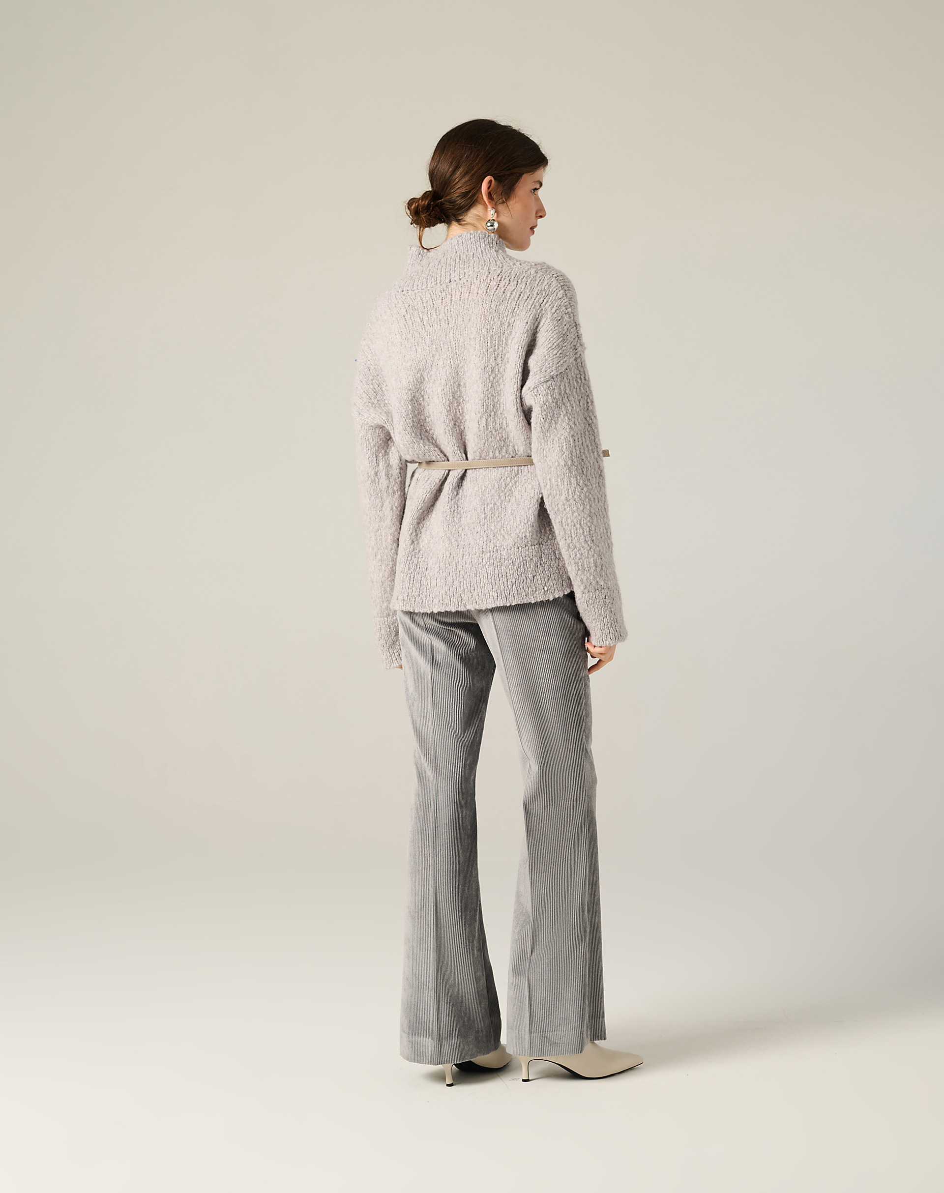 V-Neck Sweater - MG826 - Manila Grace | Official Website