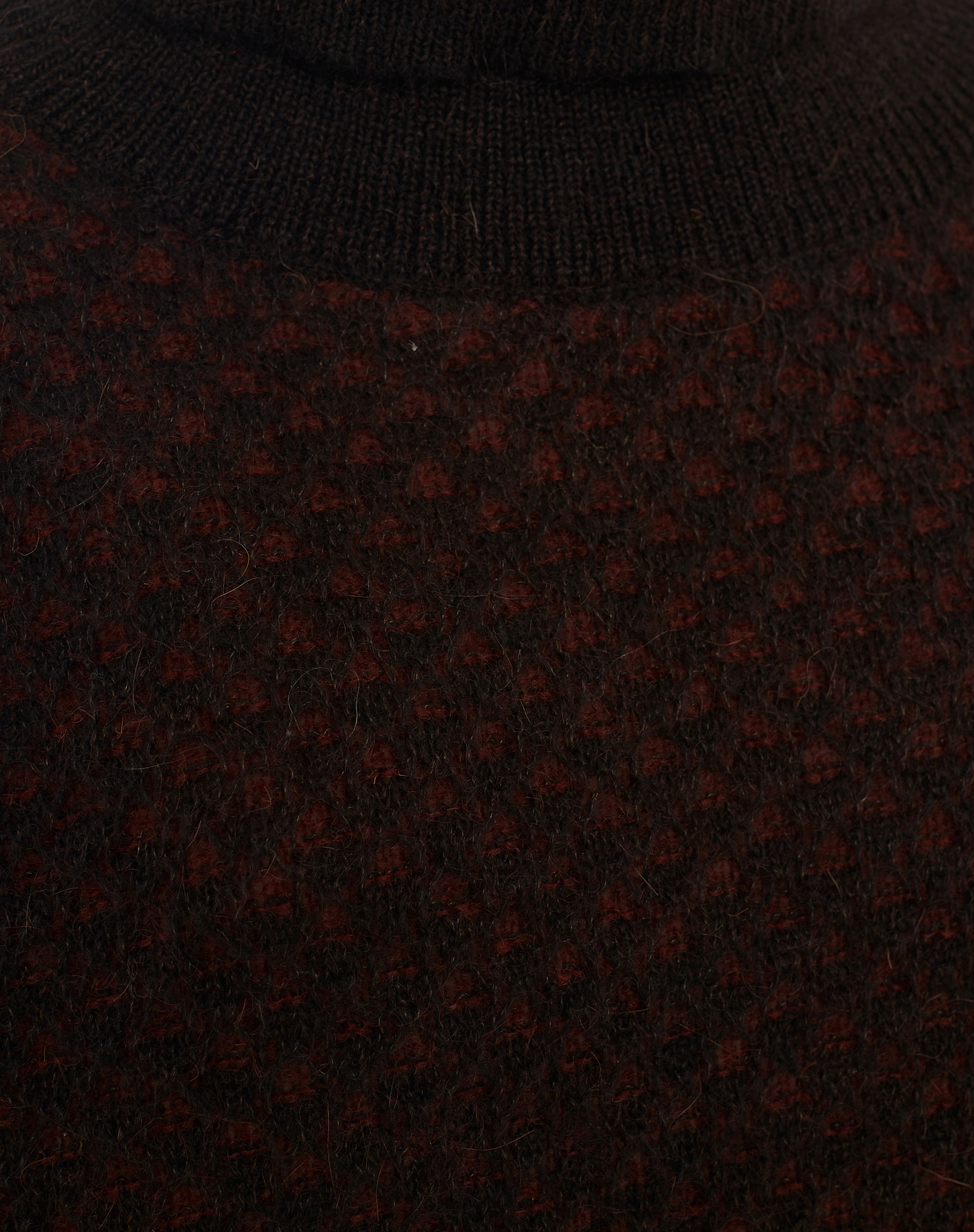 Jacquard Turtleneck Sweater - MG603 - Manila Grace | Official Website