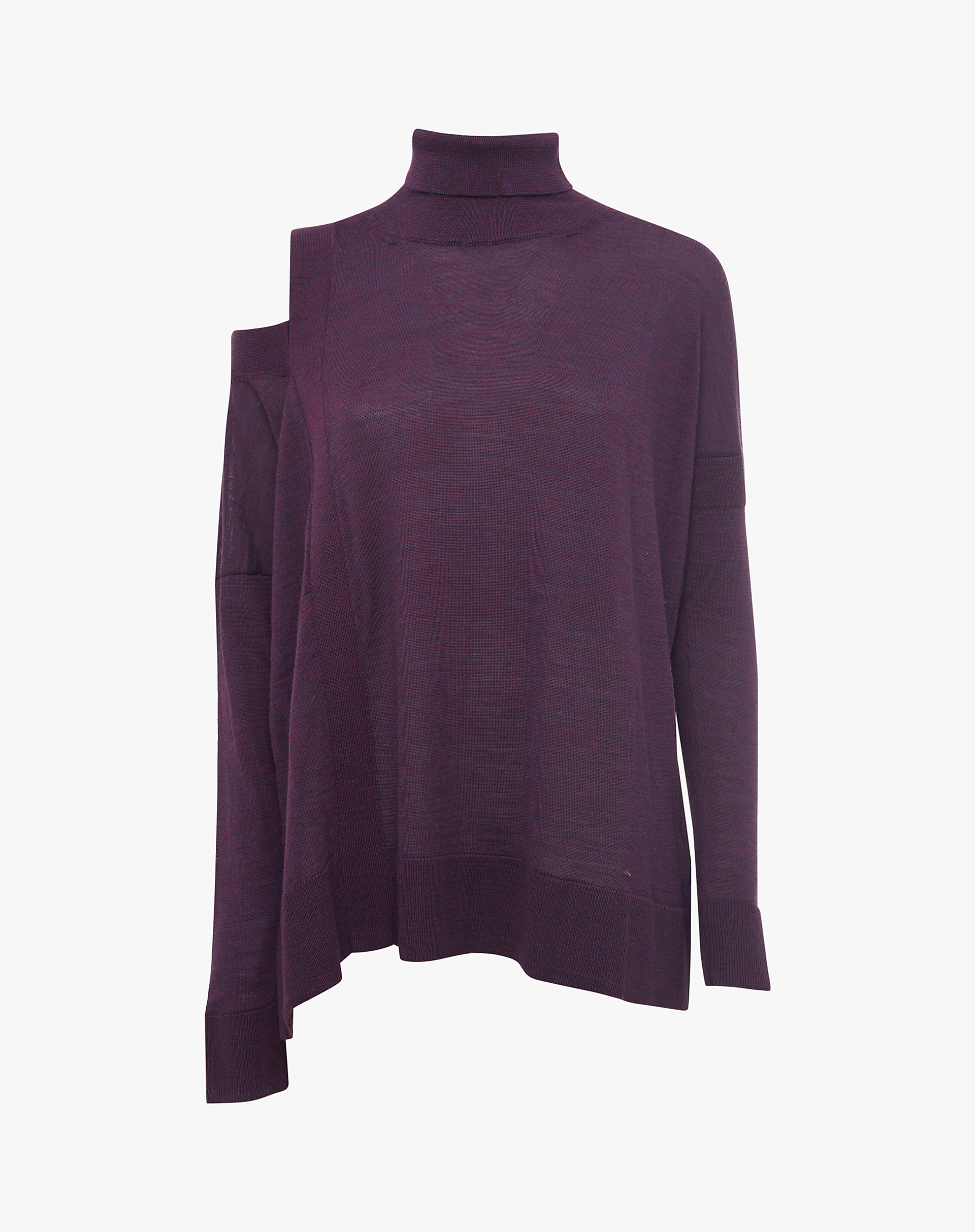 Oversized High Neck Sweater - MA648 - Manila Grace | Official Website