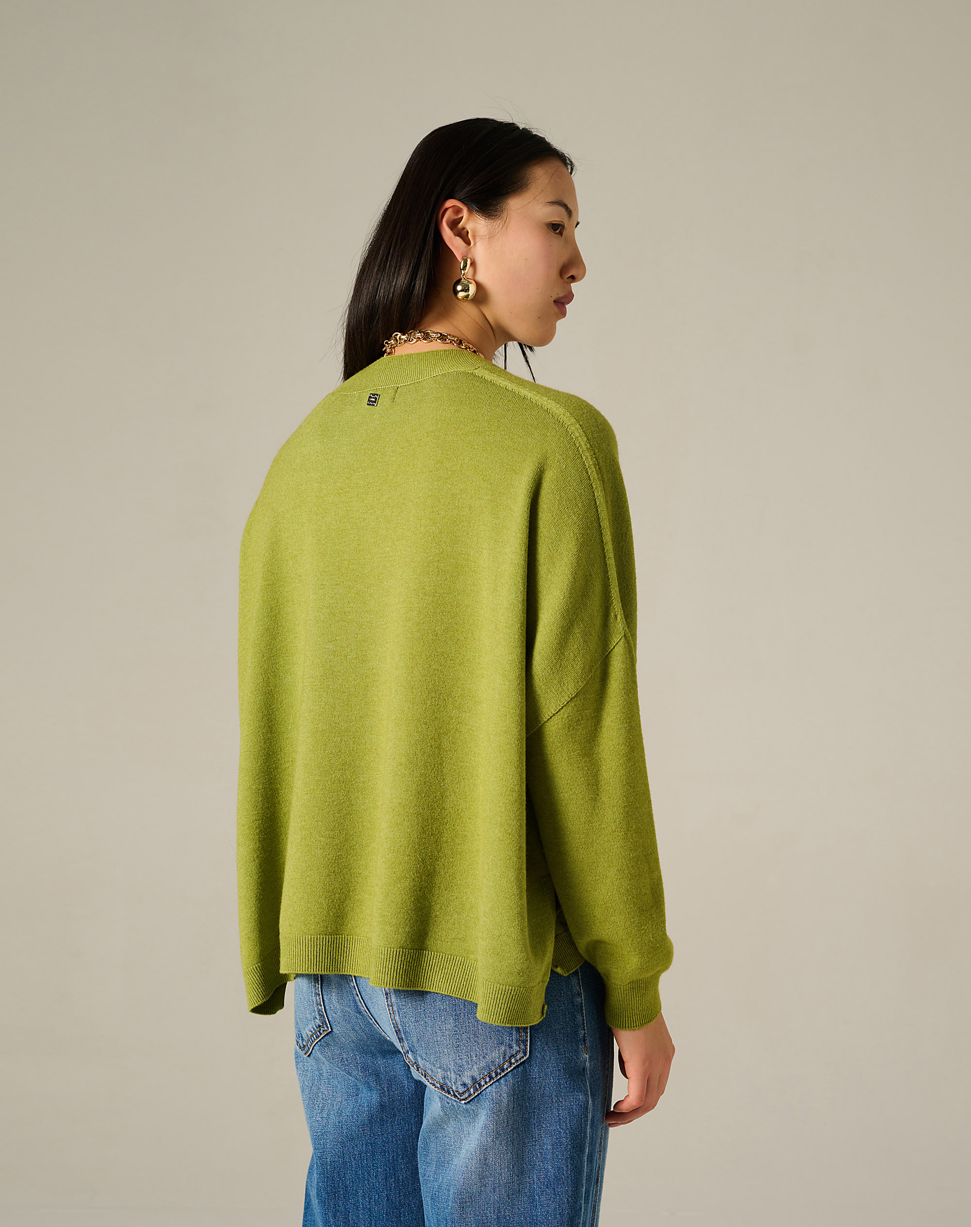 V-Neck Sweater - MA636 - Manila Grace | Official Website