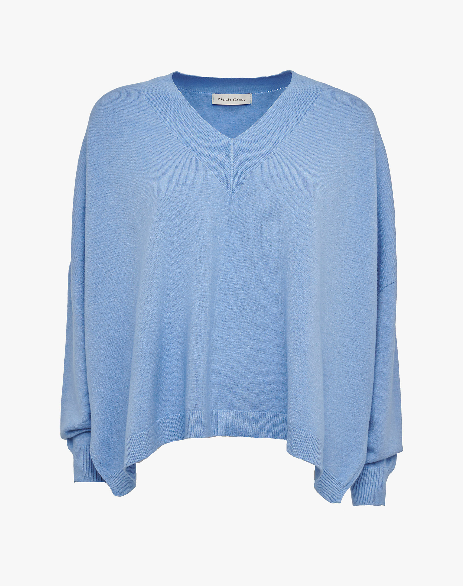 V-Neck Sweater - KNITWEAR - Manila Grace | Official Website