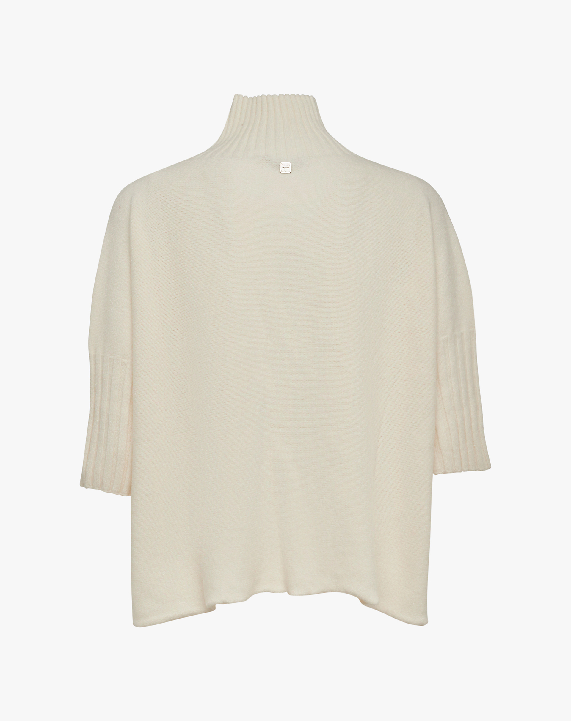 Elbow-Length Sleeve Jersey - OFF WHITE - Manila Grace | Official Website