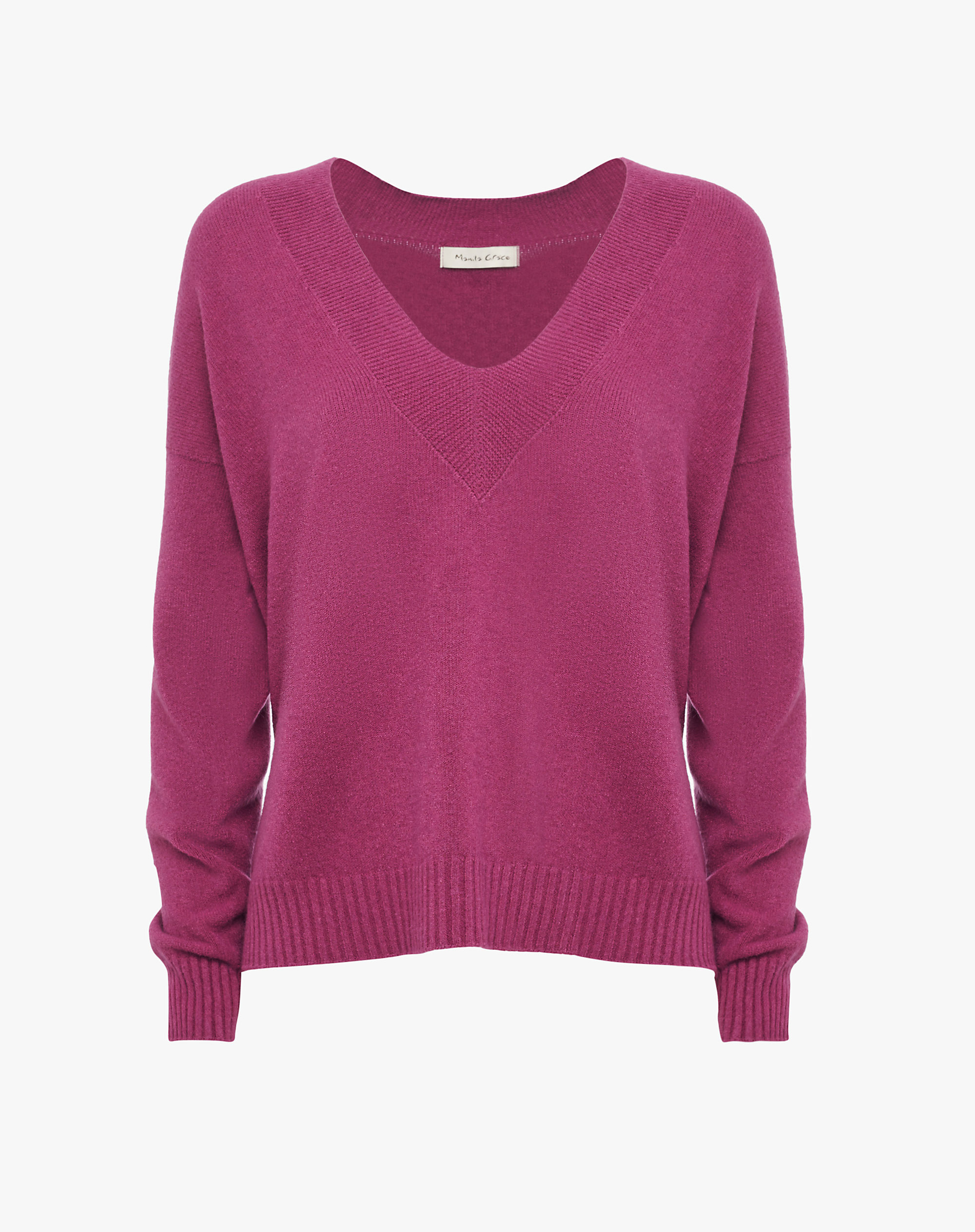 V-Neck Sweater - MG523 - Manila Grace | Official Website