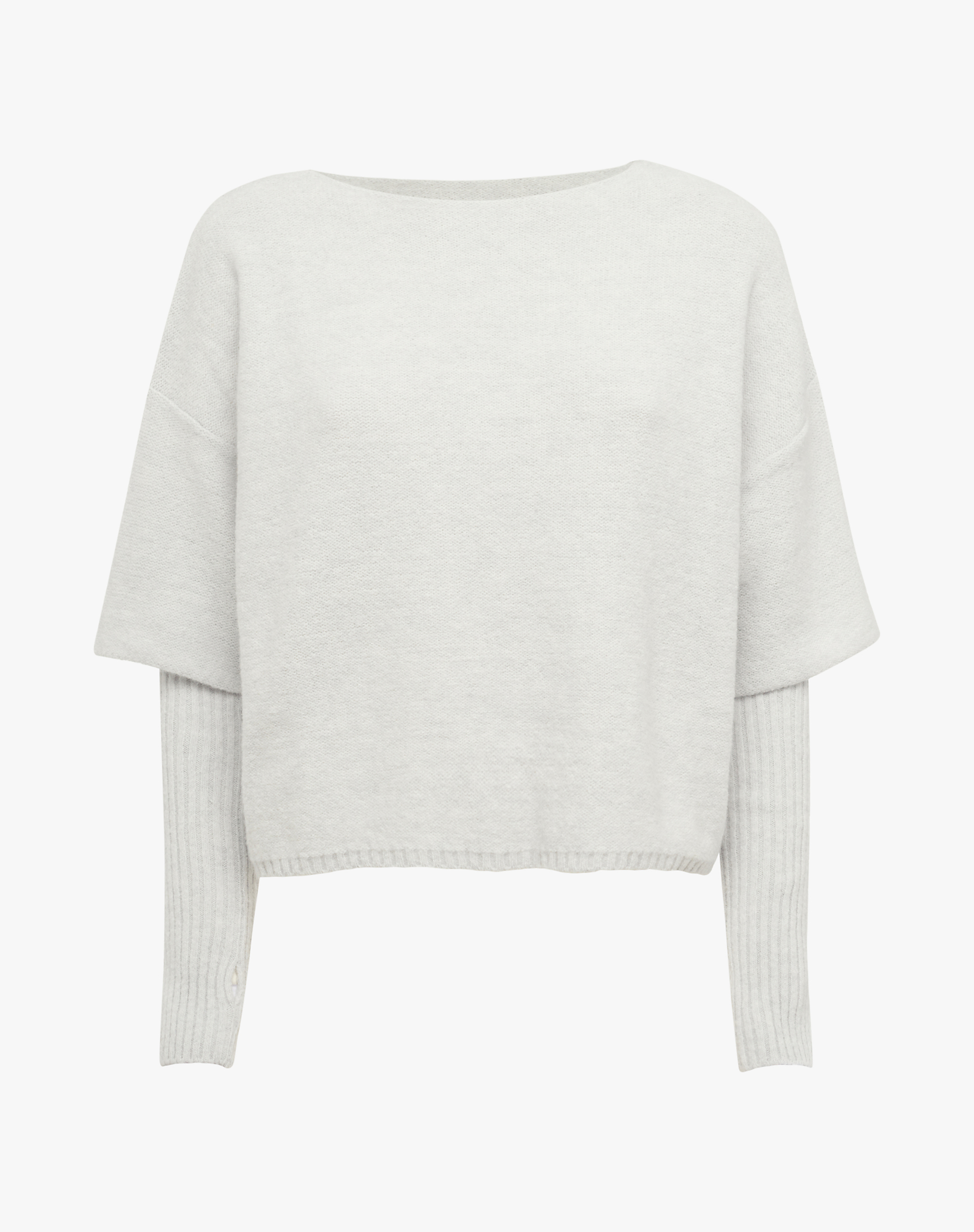 Sweater With Sleeves - MG826 - Manila Grace | Official Website