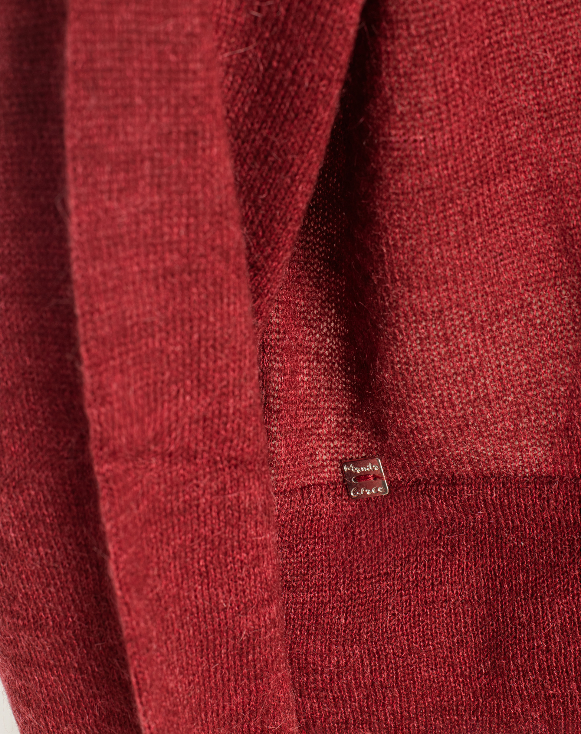 Cropped Sweater With Cowl Neck - MA641 - Manila Grace | Official Website