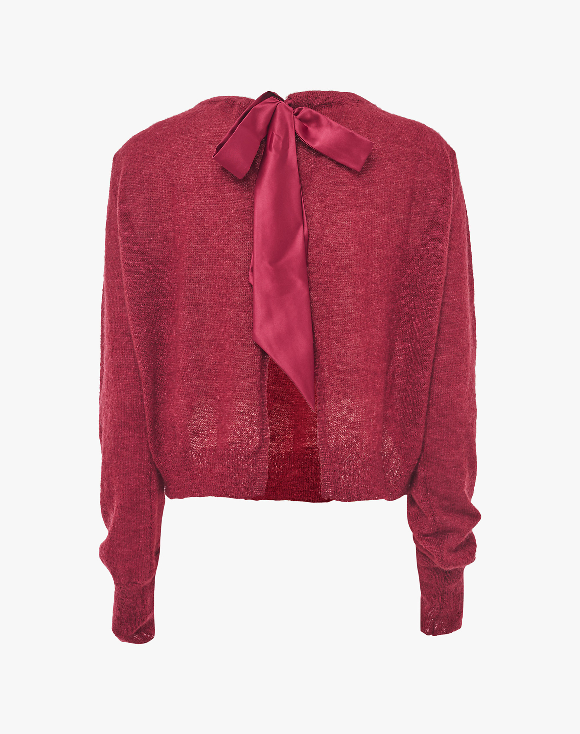 Open Back Shirt - KNITWEAR - Manila Grace | Official Website