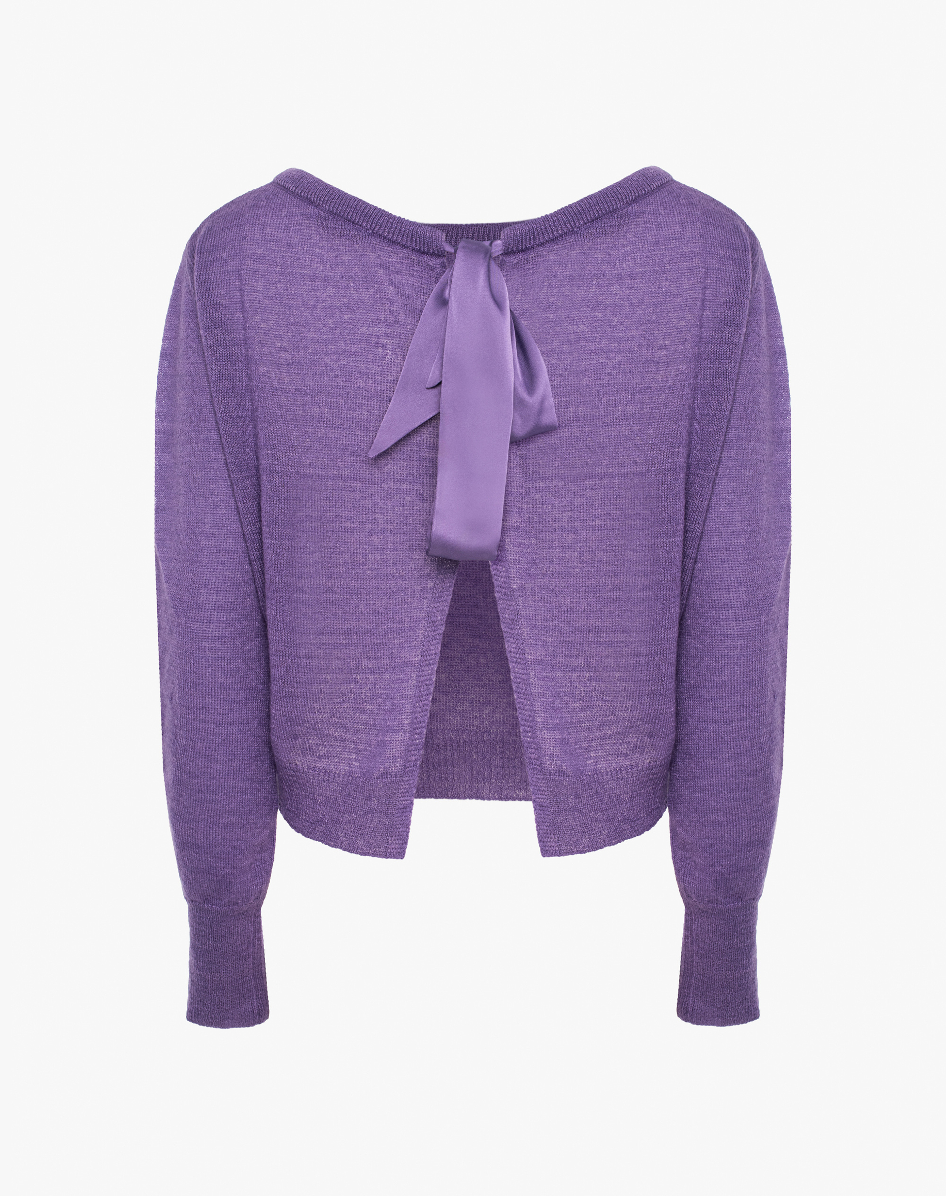 Open Back Shirt - KNITWEAR - Manila Grace | Official Website