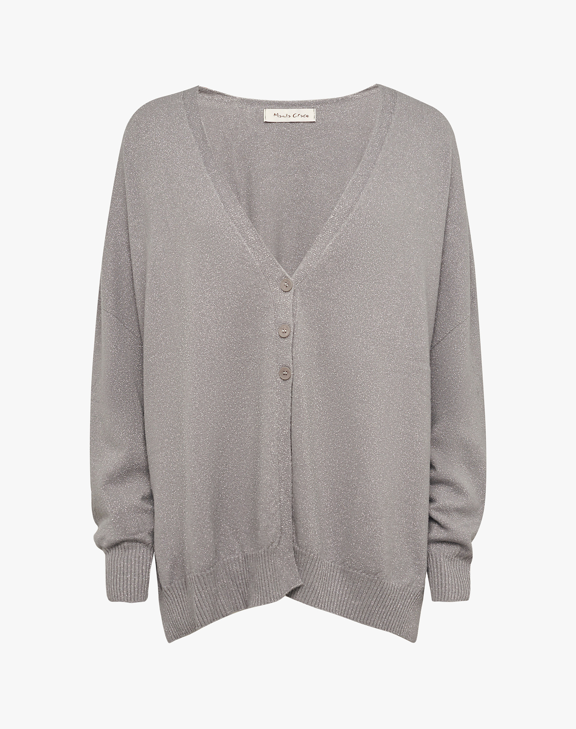 Wide Cardigan - KNITWEAR - Manila Grace | Official Website