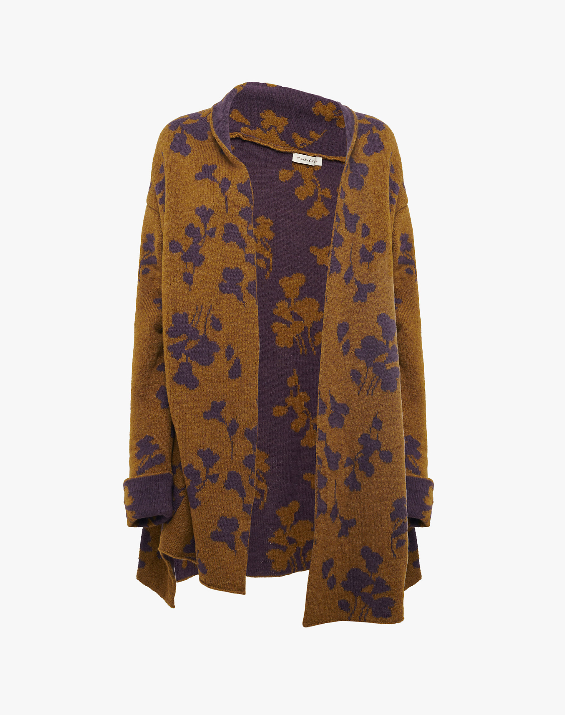 Maxi Jacquard Cardigan - MD643 - Manila Grace | Official Website