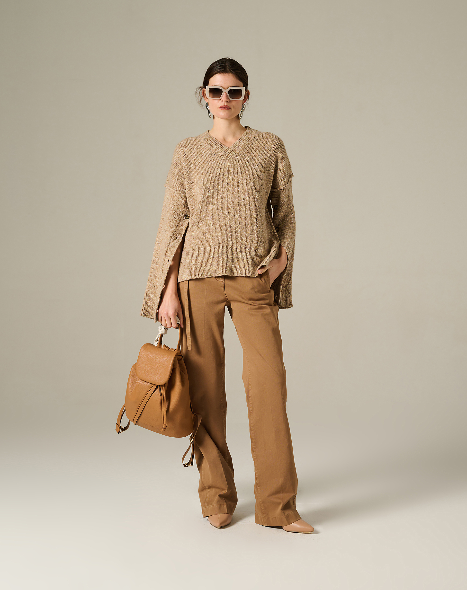 V-Neck Sweater - MA652 - Manila Grace | Official Website