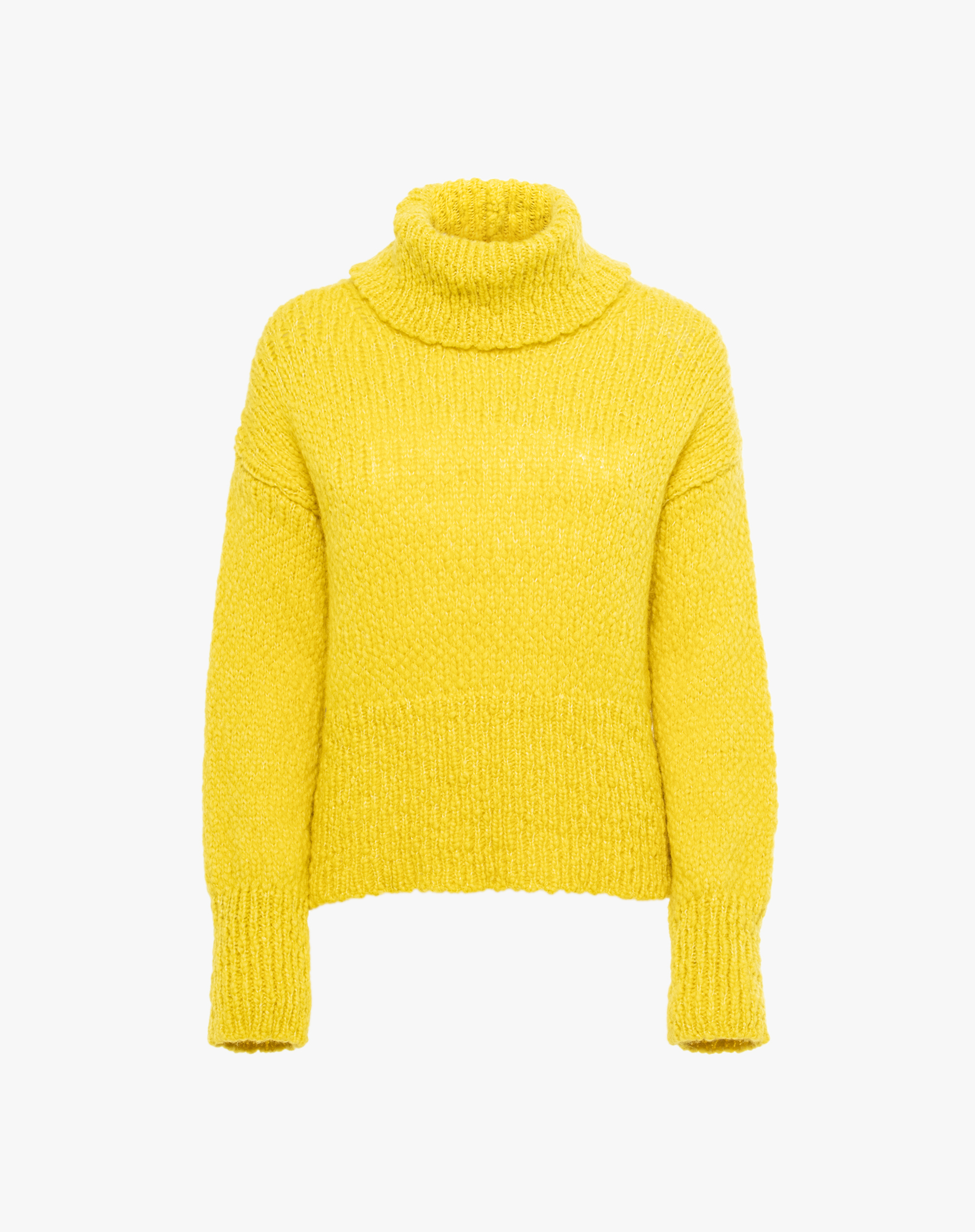 High Neck Box Sweater - MA654 - Manila Grace | Official Website