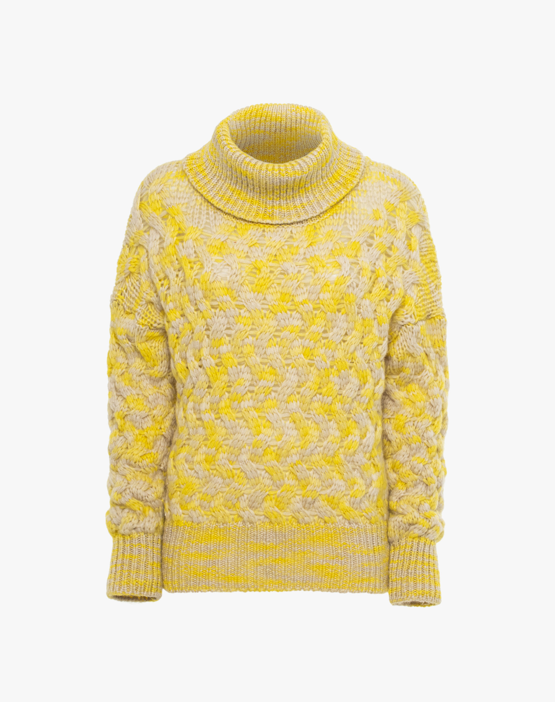 High Neck Sweater - KNITWEAR - Manila Grace | Official Website