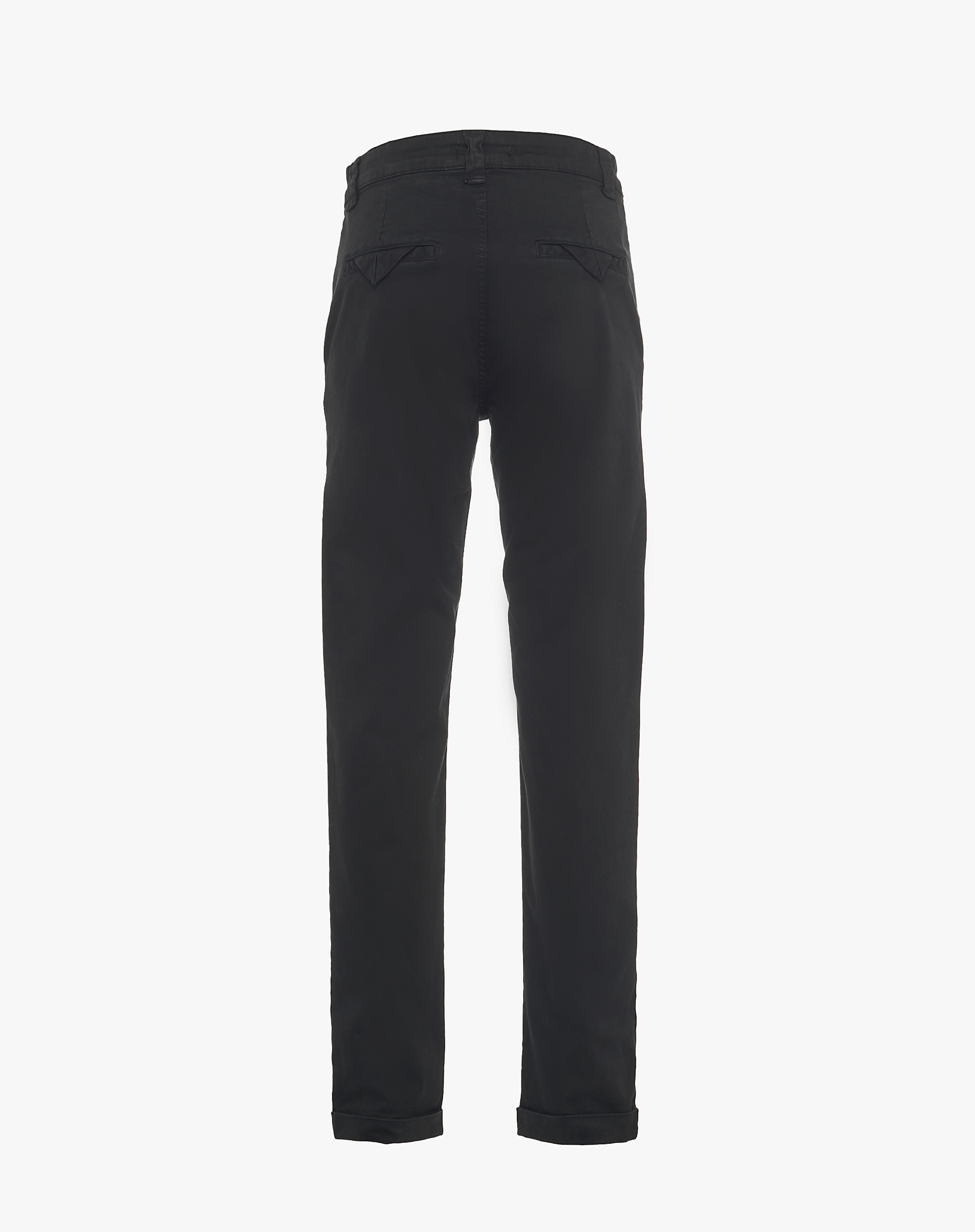 Regular Fit Trousers With Cuffs And Medium Waist - TROUSERS - Manila Grace | Official Website