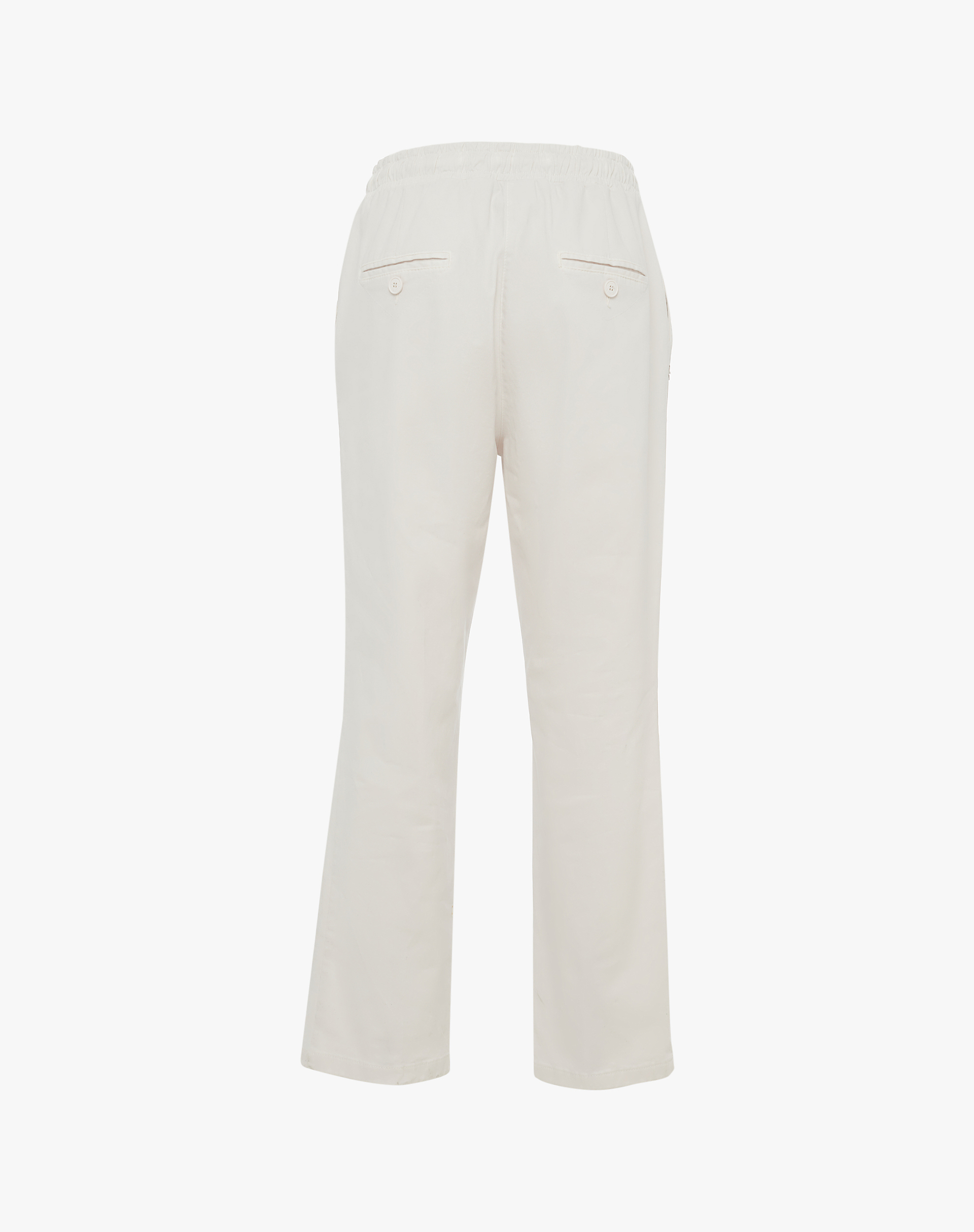 Cotton Trousers With Drawstring - TROUSERS - Manila Grace | Official Website