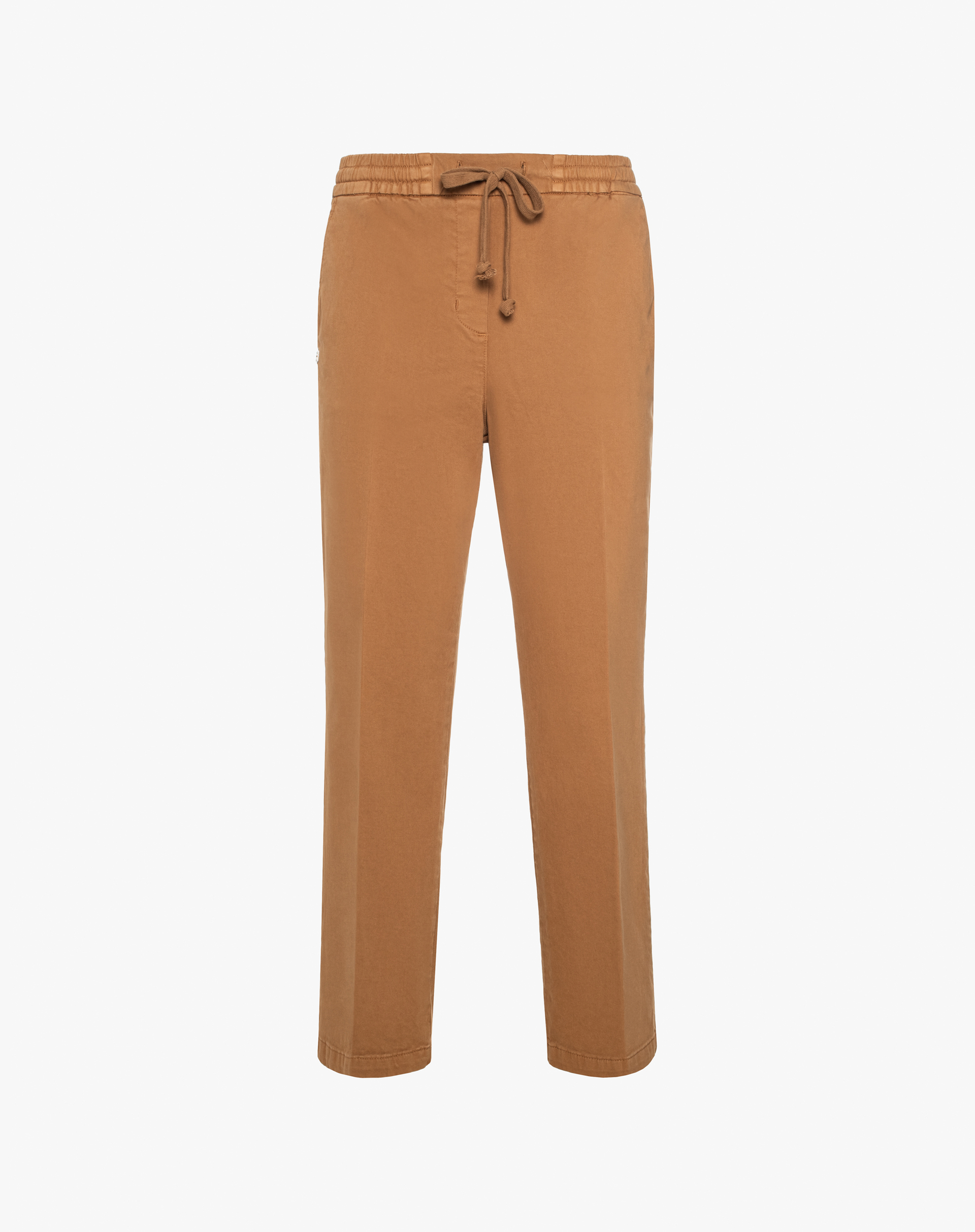 Cotton Trousers With Drawstring - MA652 - Manila Grace | Official Website