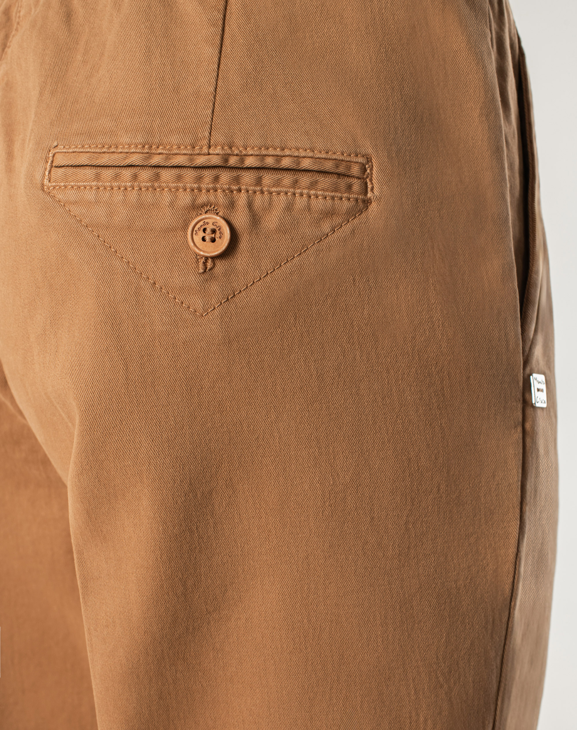 Cotton Trousers With Drawstring - MA652 - Manila Grace | Official Website