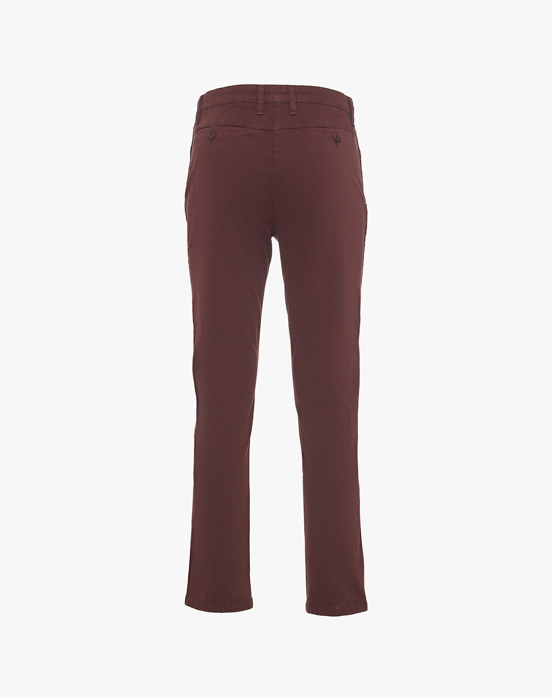 Slim-Fit Stretch Cotton Trousers - TROUSERS - Manila Grace | Official Website