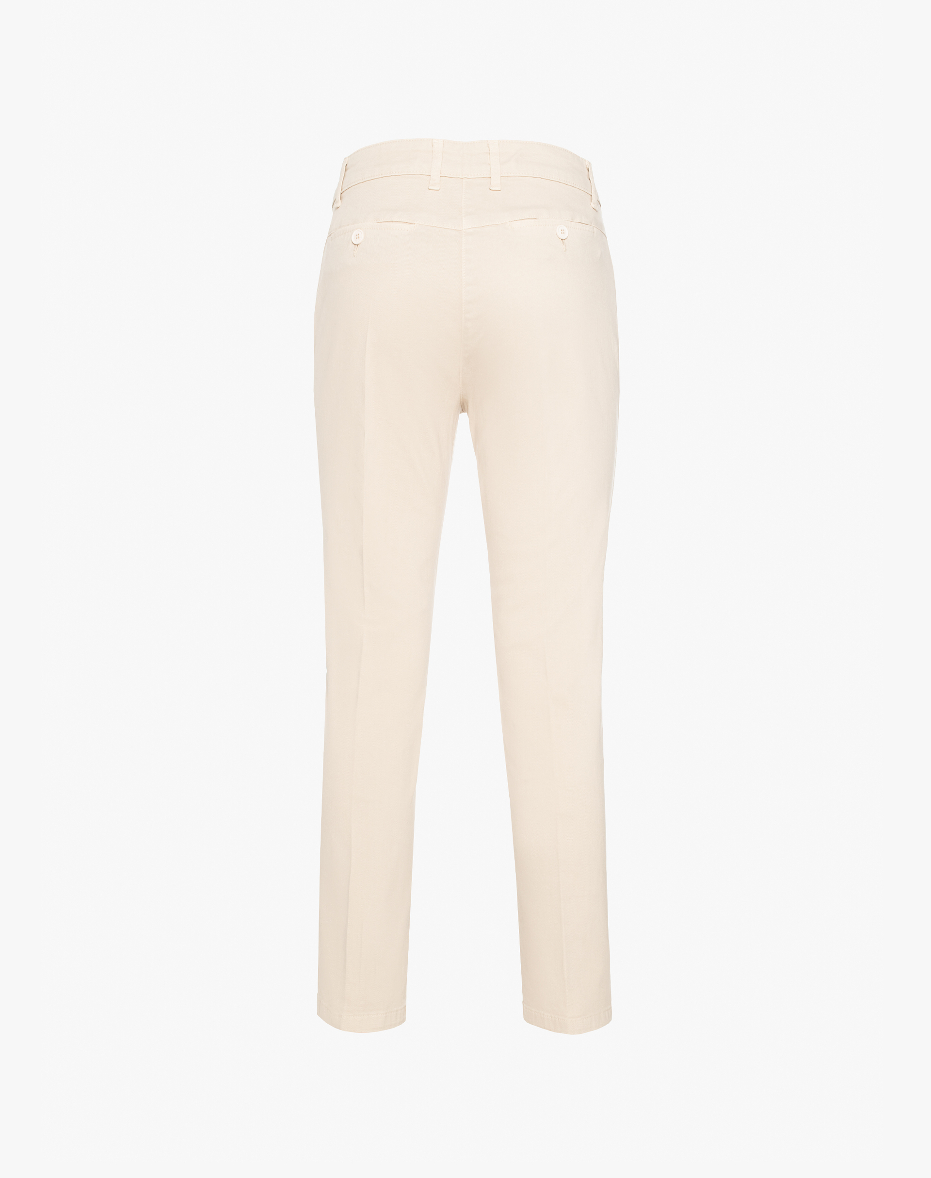 Slim-Fit Stretch Cotton Trousers - MA649 - Manila Grace | Official Website