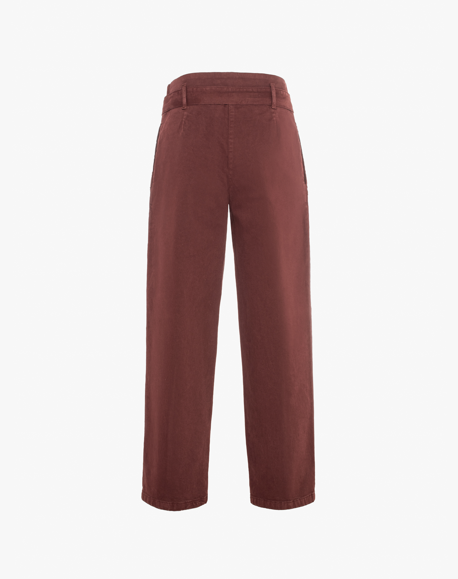 Pantalone Carrot Con Cintura Annodata - TROUSERS - Manila Grace