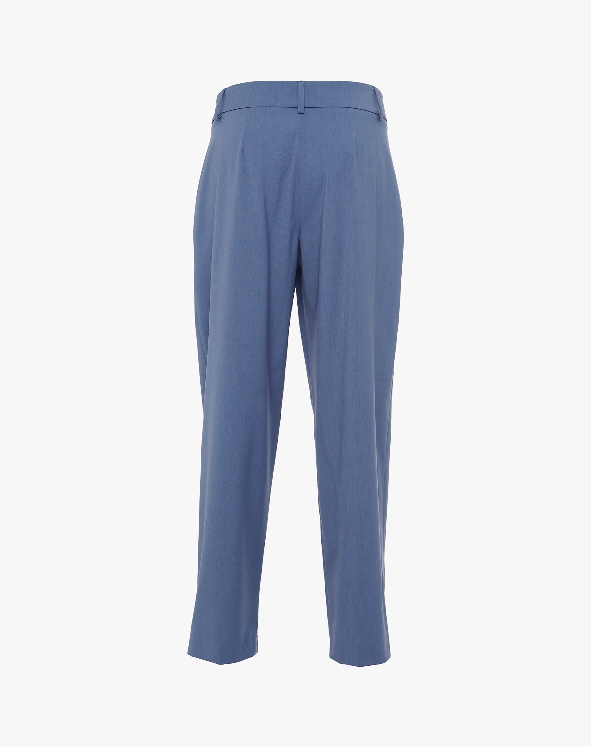 Trousers With Pleats And Side Button - MA643 - Manila Grace | Official Website