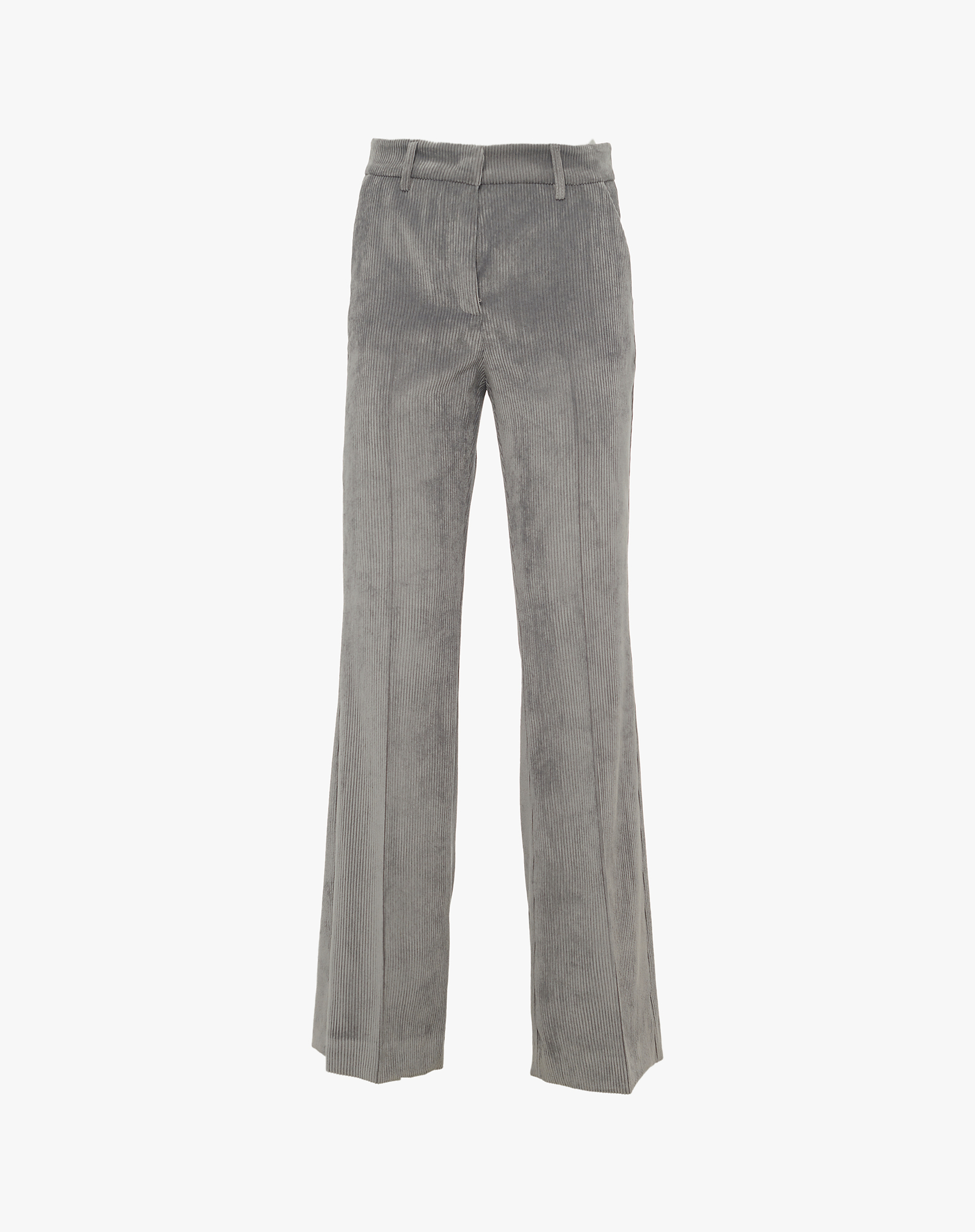 Corduroy Flare Trousers - MG826 - Manila Grace | Official Website