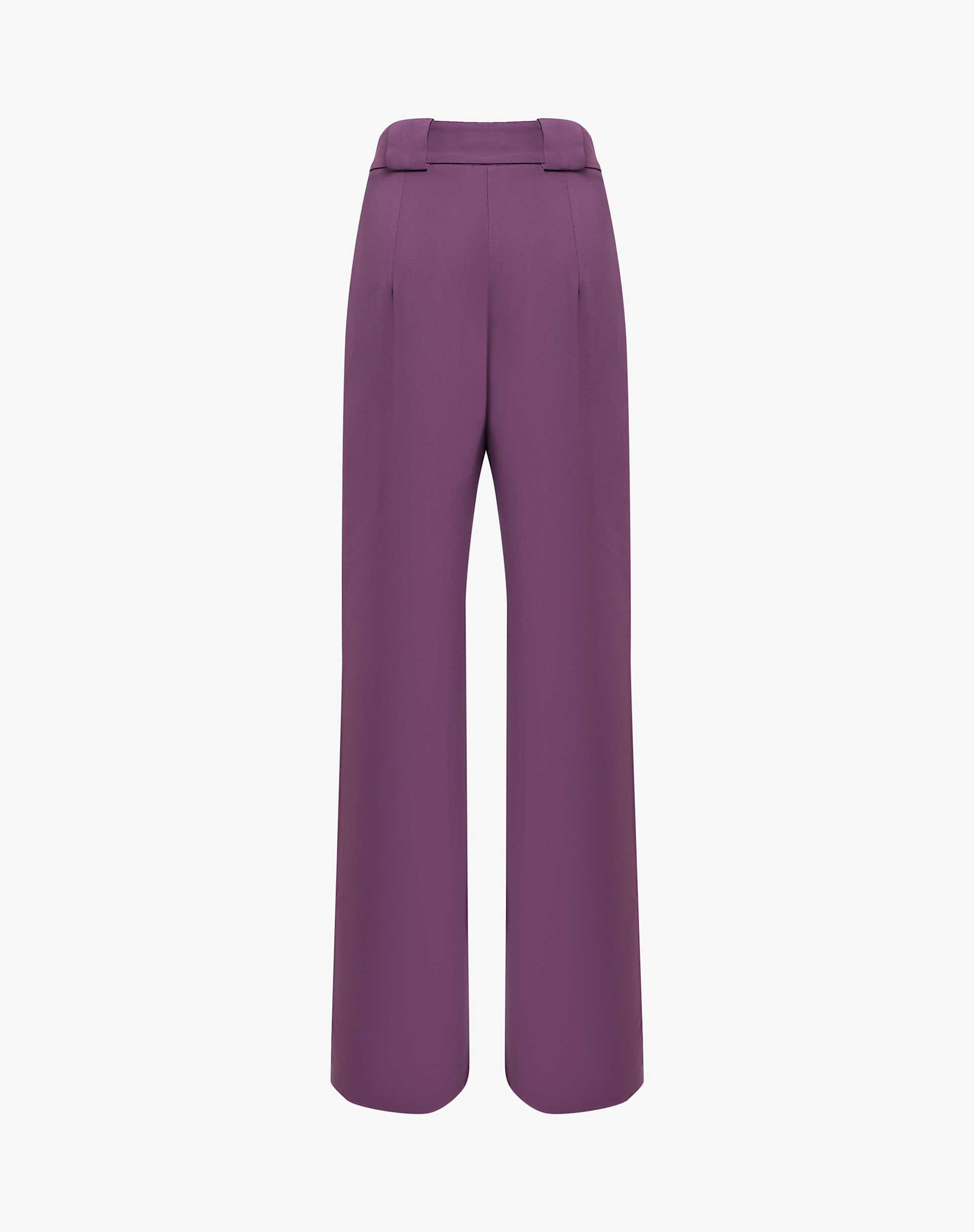 Tailored Trousers With Pleats And Decorative Belt - MA648 - Manila Grace | Official Website