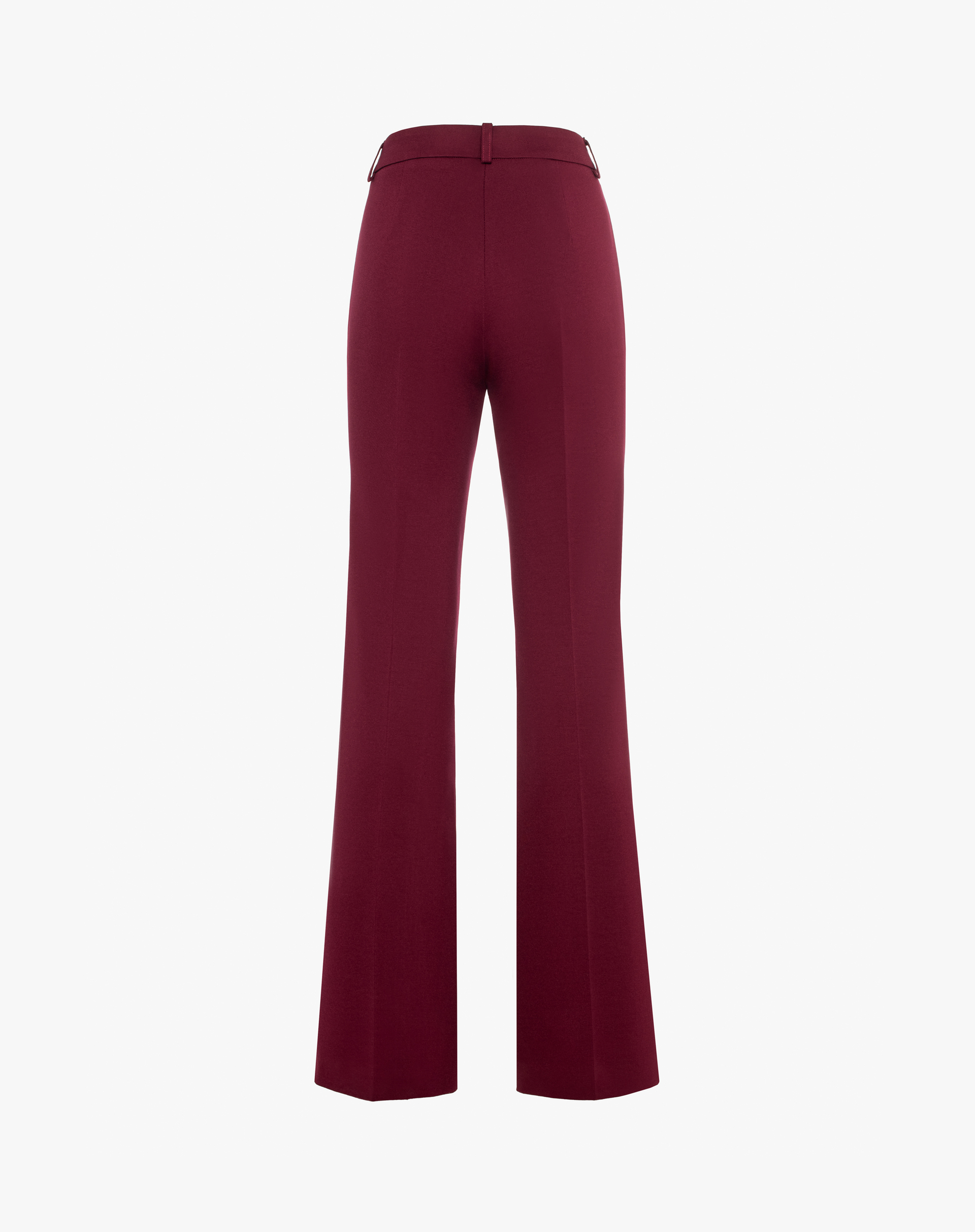 Elegant Straight Trousers In Stretch Technical Fabric - MA641 - Manila Grace | Official Website